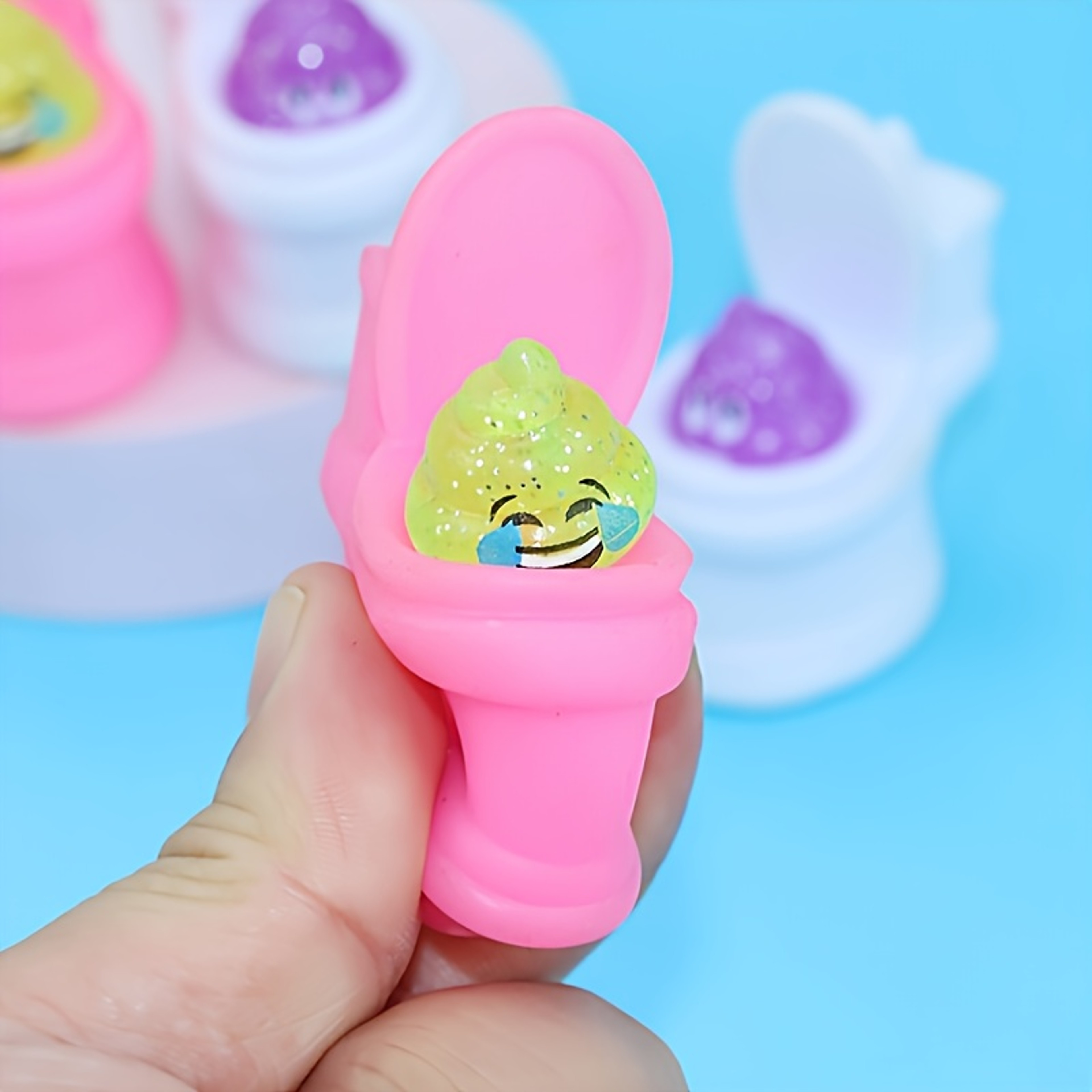 Laugh Out Loud with Squeeze Toilet Poop TPR Soft Kawaii Mochi Fidget Stress Relief Toy for Kids – view 6