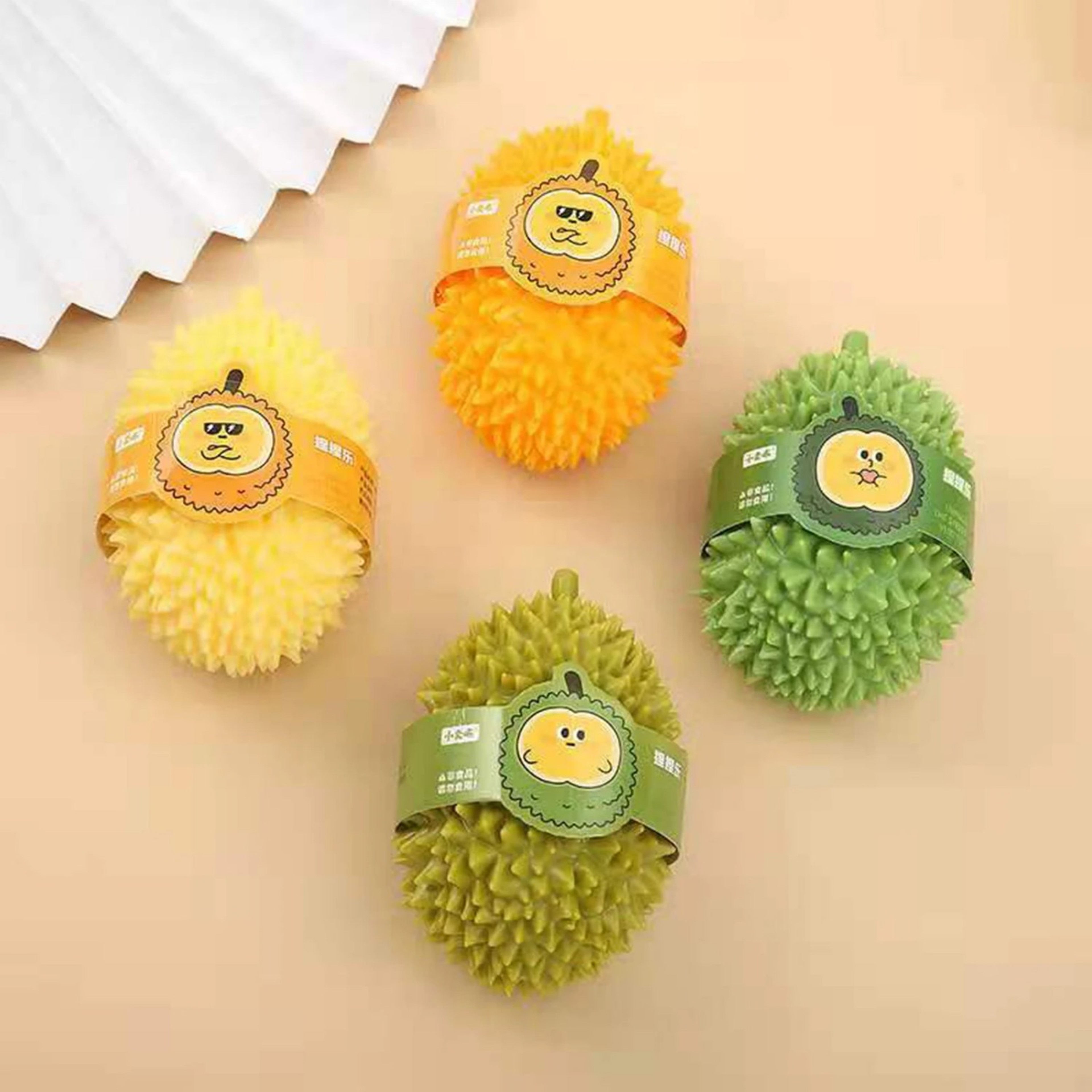 Squeeze Ball Soft Durian Squishy Stress Toys, Fruit Fidget for Adults and Kids – view 5