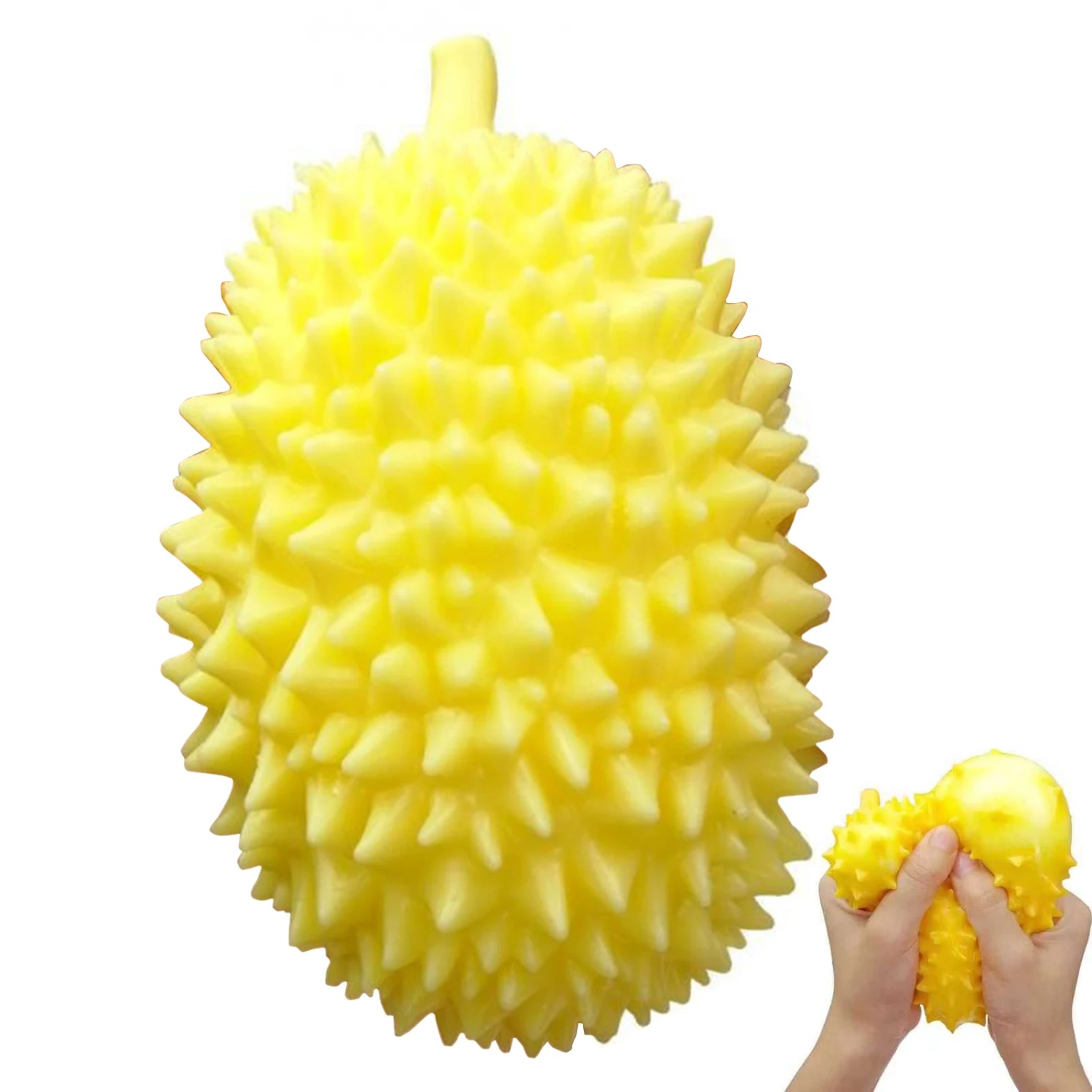 Squeeze Ball Soft Durian Squishy Stress Toys, Fruit Fidget for Adults and Kids – view 8