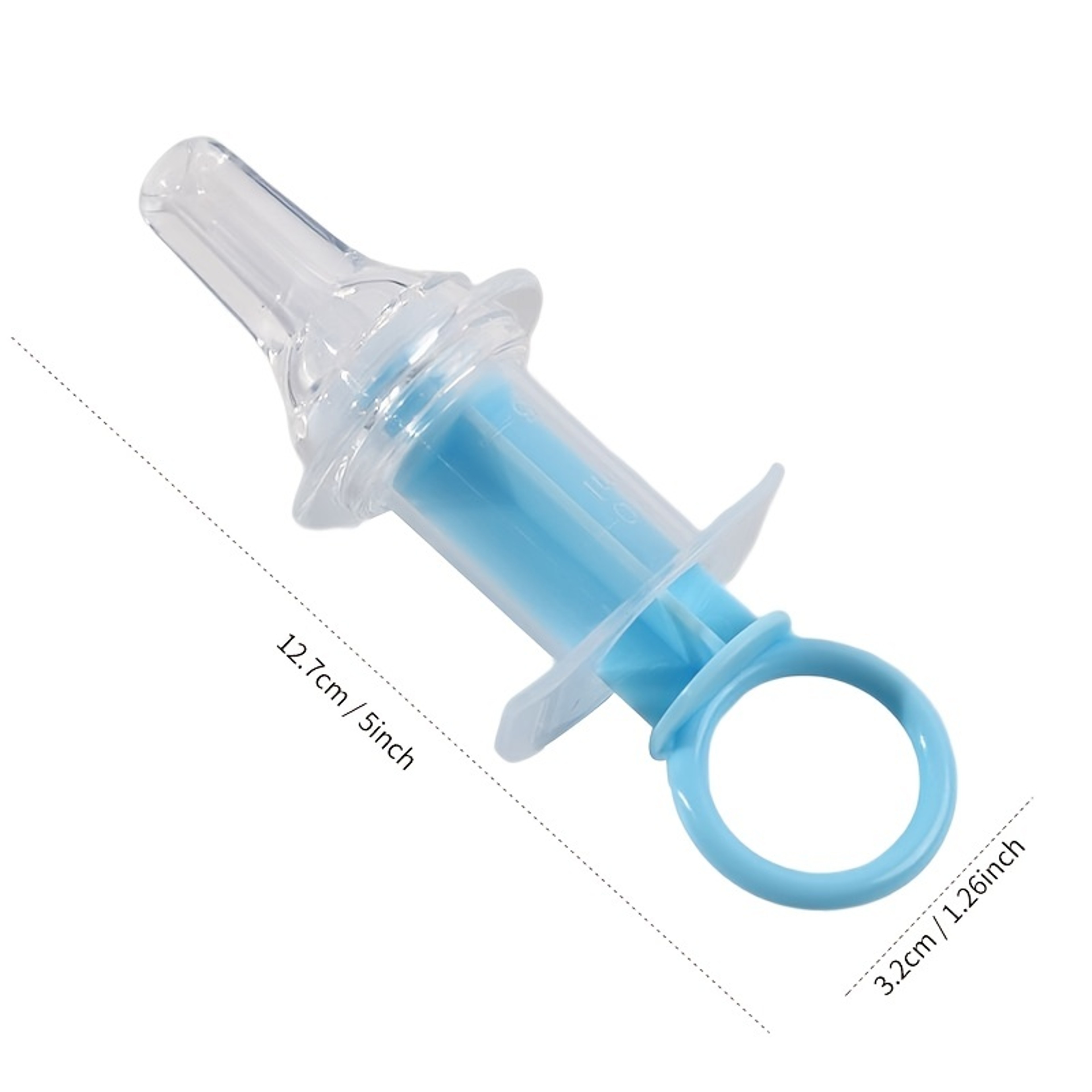 Anti-choking Silicone Needle Feeder, Baby Liquid Medicine Dispenser, Baby Pacifier Feeder, Water Feeder with 20ml – view 2