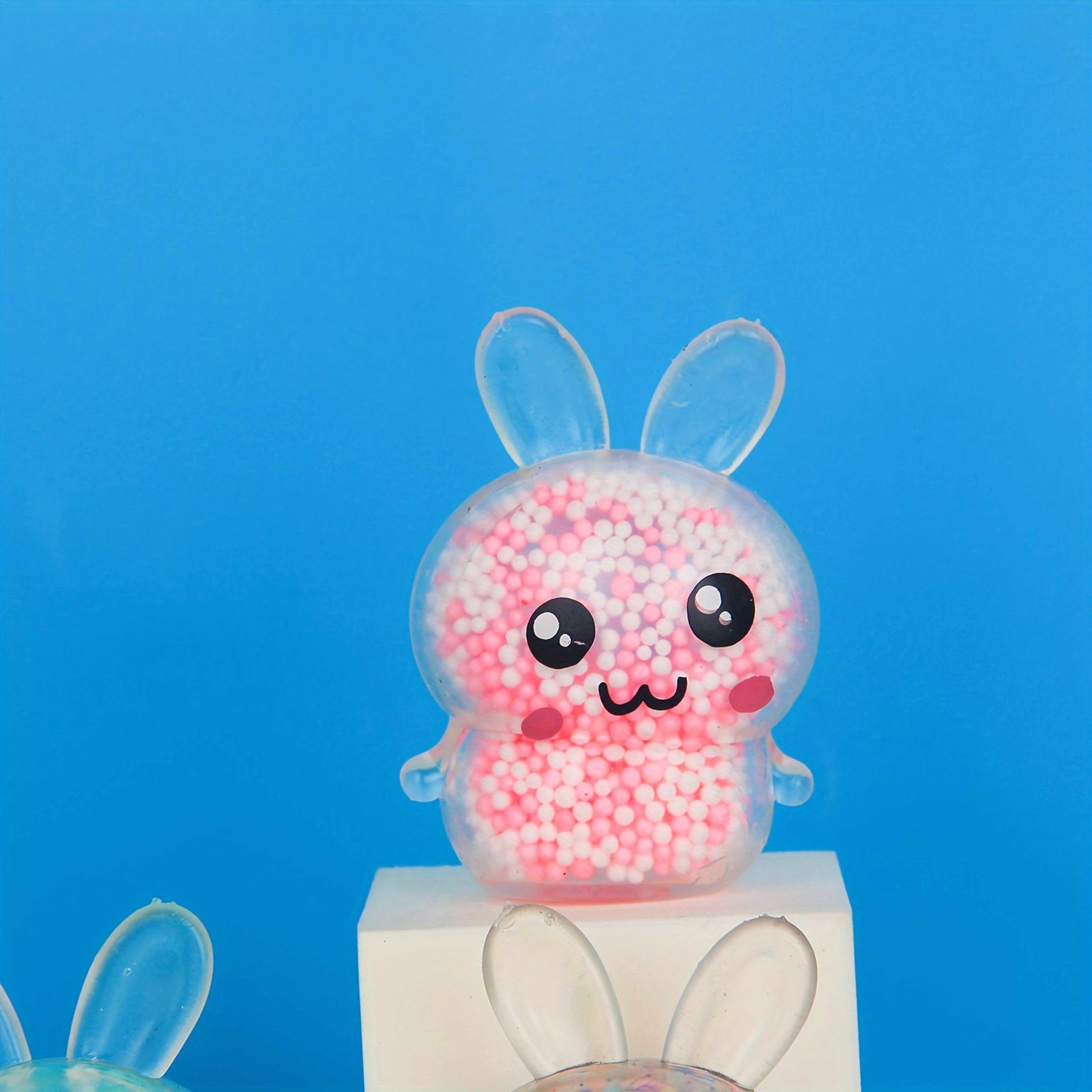 Mini Squishy Alien Toys Bunny, Squeeze Toy Stress Relief, Party Favors, Funny Outer Space Fidget Creature Balls – view 10