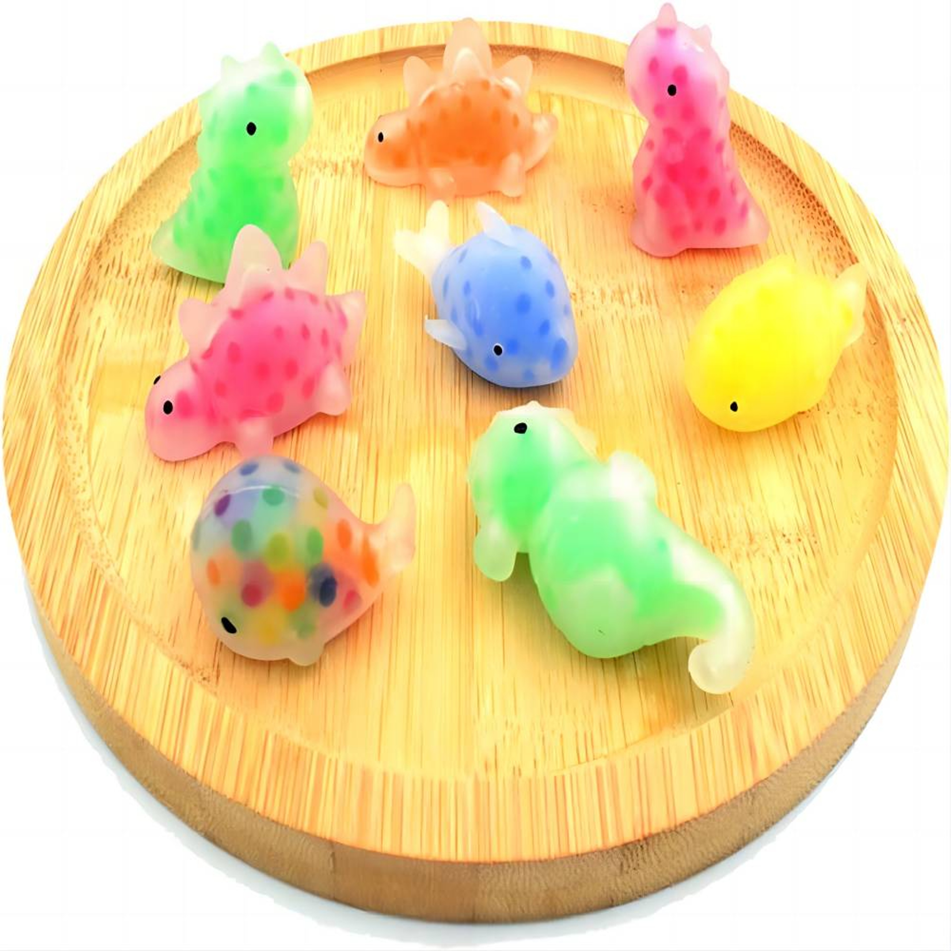 Random Pattern Mochi Toys With Water Beads Kids Stress Relief Baubles Party Favors 0
