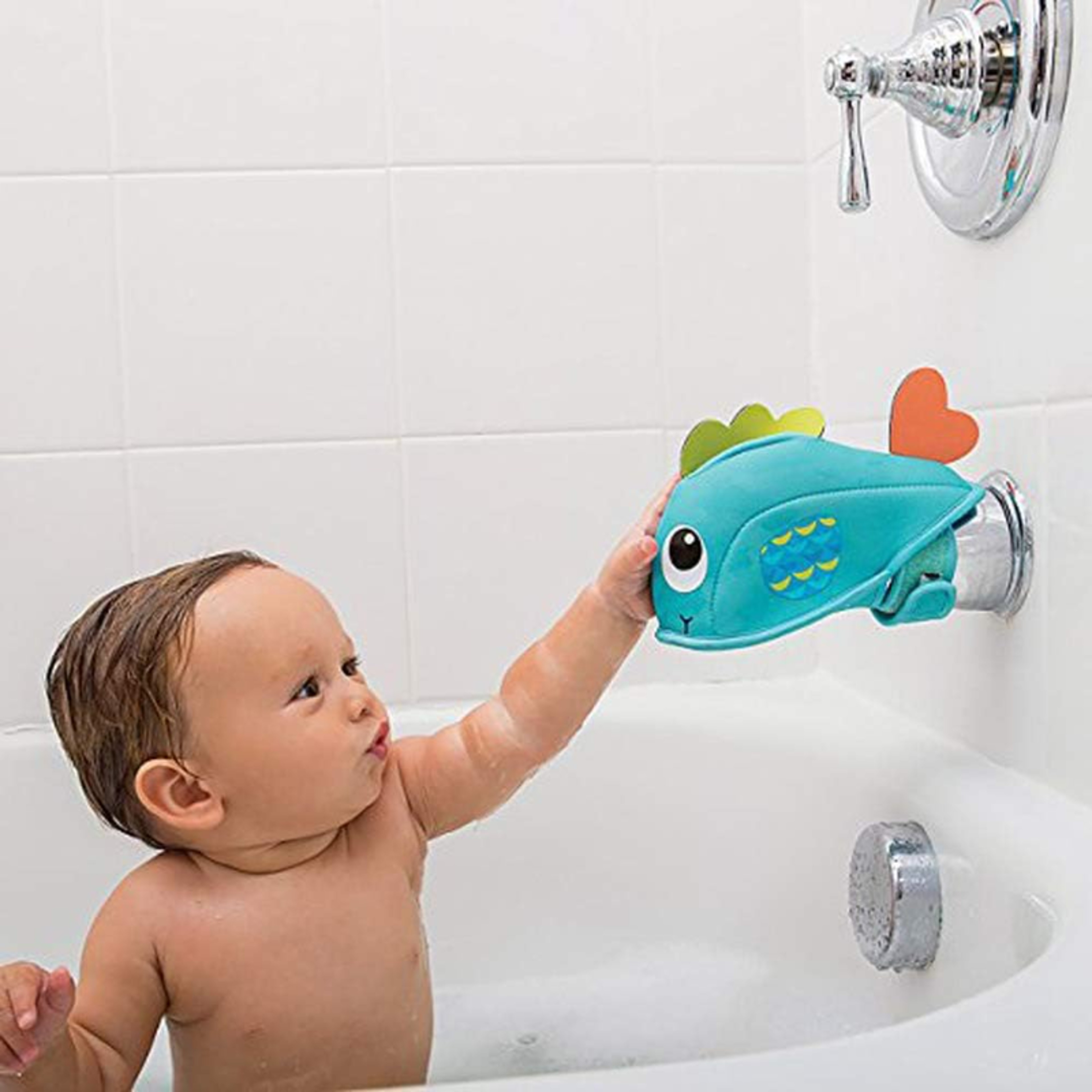 Baby Safety Protector Faucet Cover, Bath Tap Edge Corner Guards for Kids – view 1