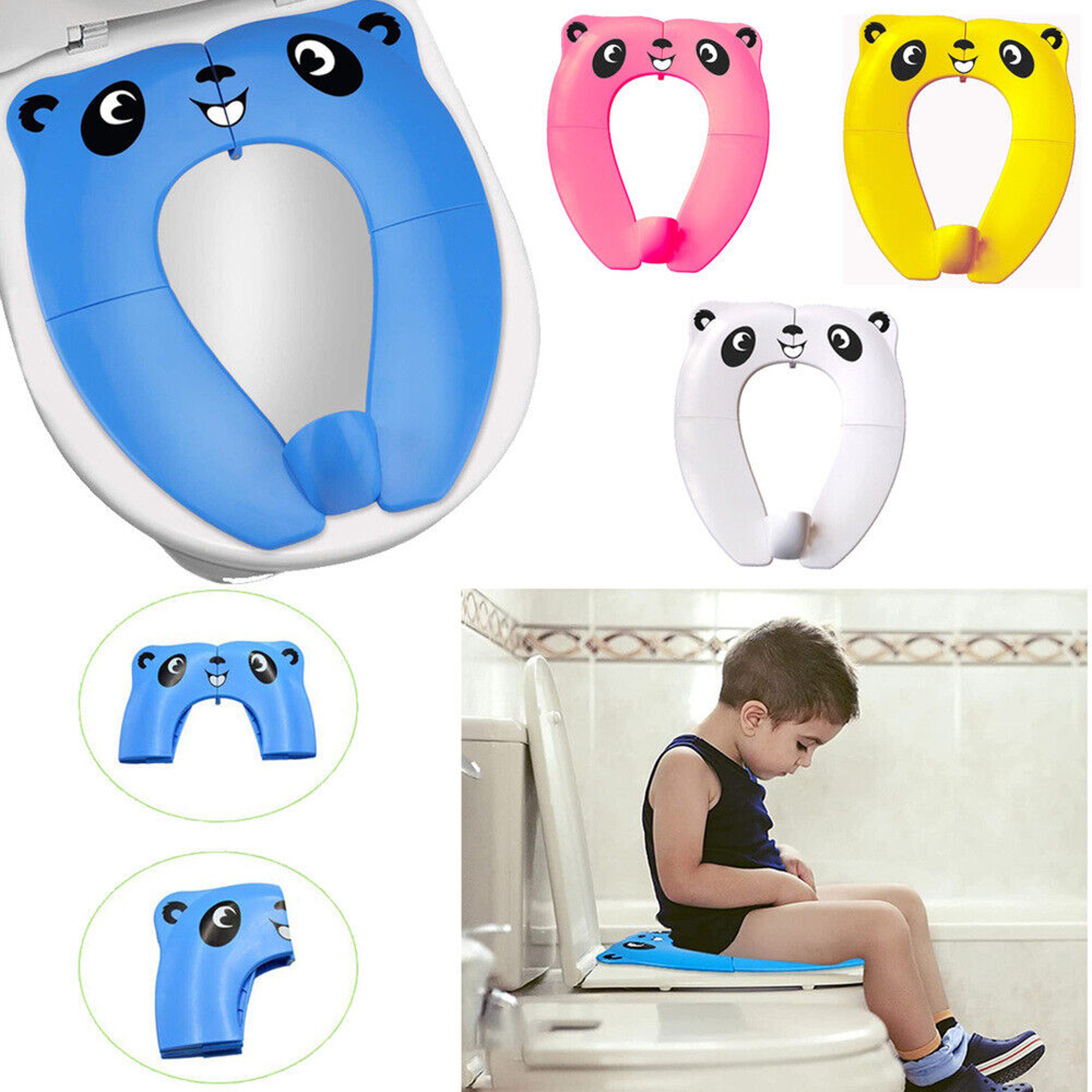 Portable Foldable Toddler Potty Training Seat With NonSlip Pads  TravelFriendly Easy To Clean For K 0