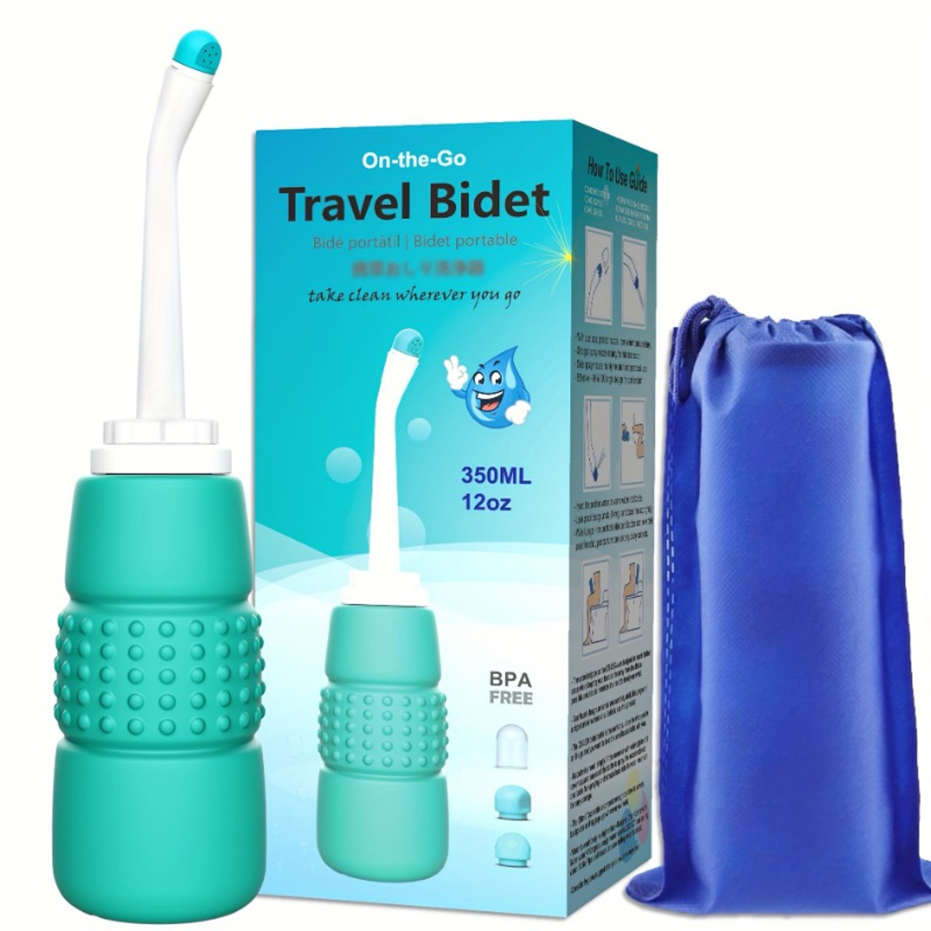 Portable Bidet Bottle for Women - Travel Bidet for Postpartum Care, Hemorrhoids, Moms, and Babies – view 1