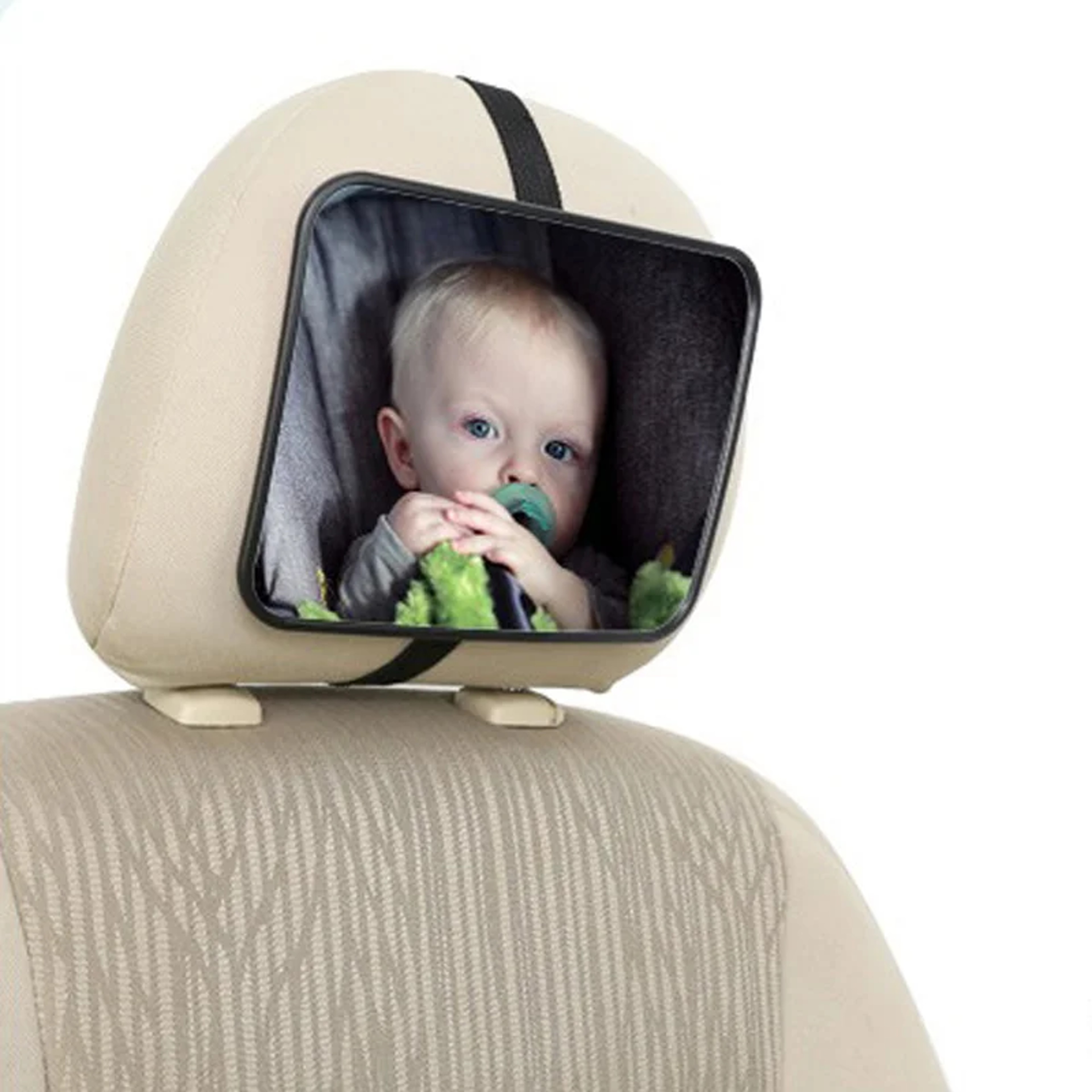 Wide Angle Baby Car Seat Mirror Adjustable Rear Seat Safety View – view 4