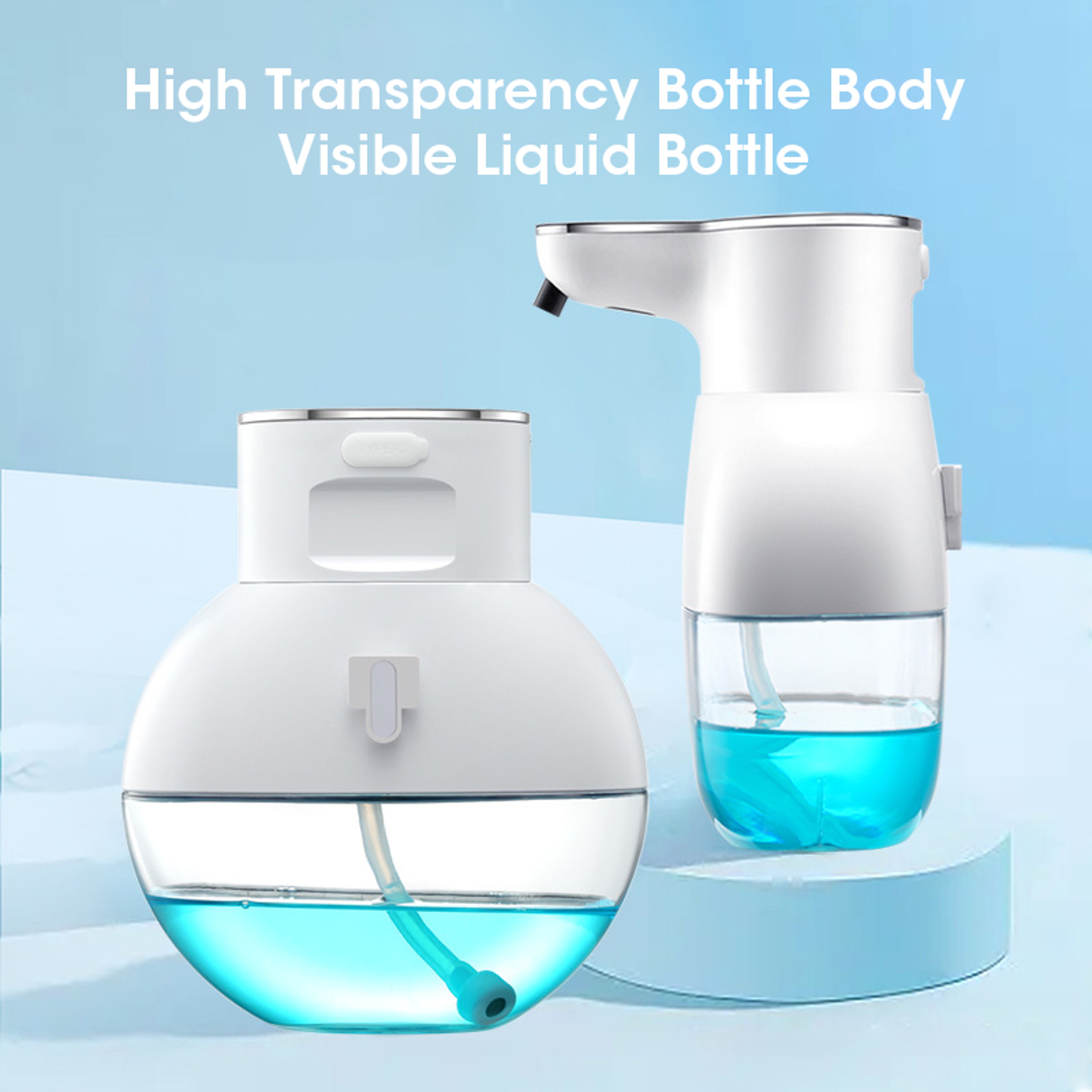 Touchless Motion Sensor Smart Soap Dispenser for Home Kitchen - Wall Mounted Hand Washing Device – view 3