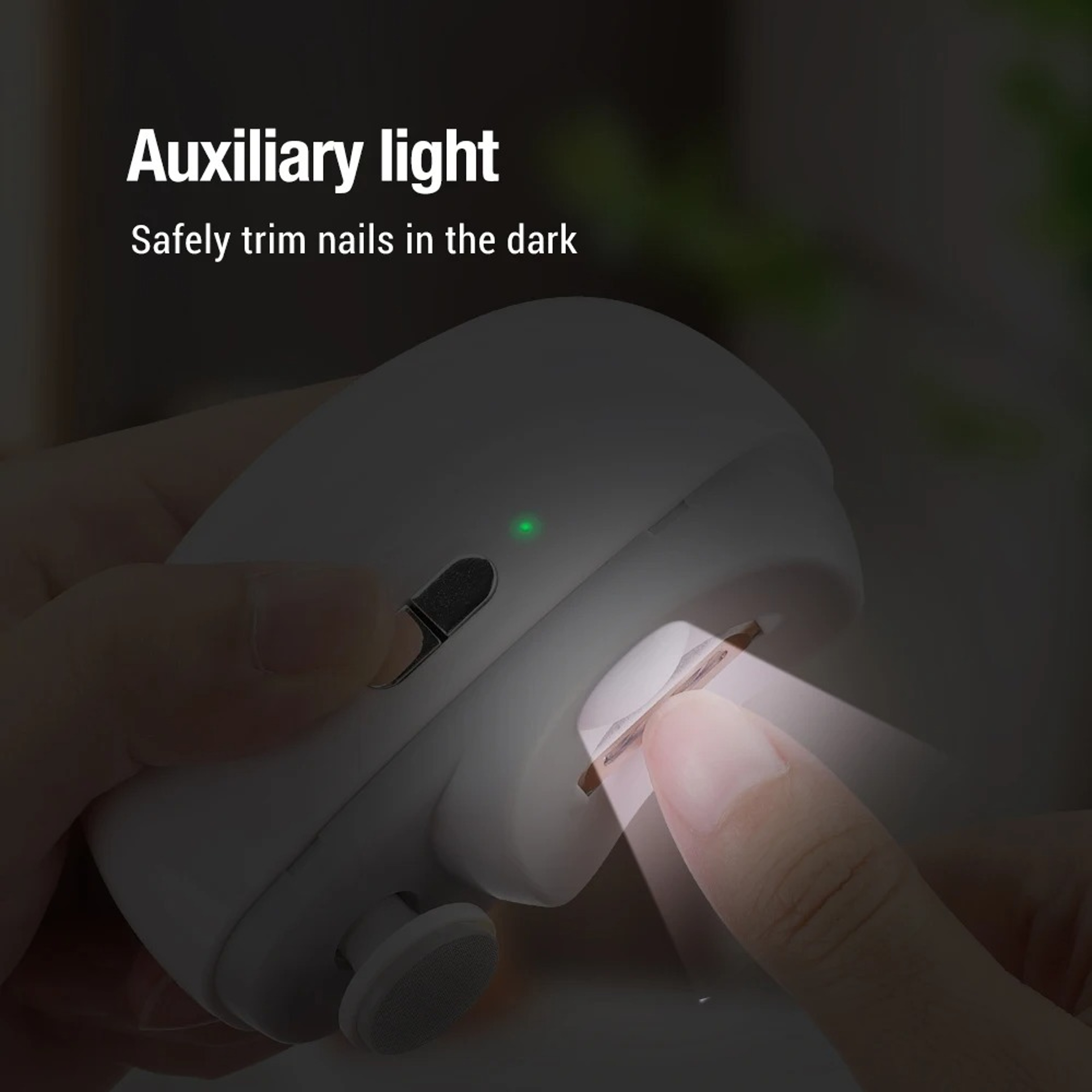 USB Cordless Nail Care System – Automatic Trimmer Clipper Polisher and Brush for Manicure & Pedicure All-in-One Tool – view 3