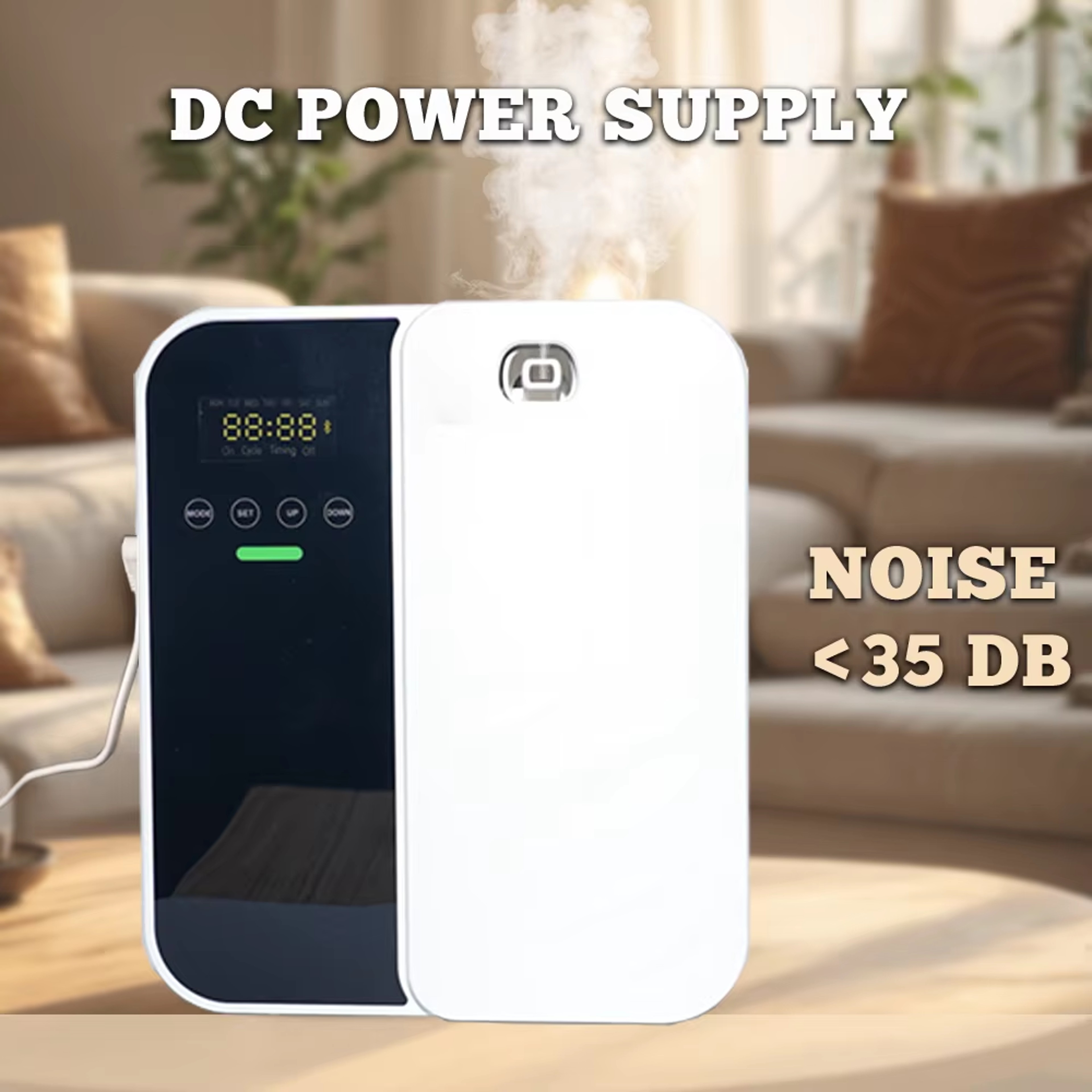 Aroma Diffuser Electric Scent Machine - Waterless Essential Oil Air Freshener, Capacity – view 1