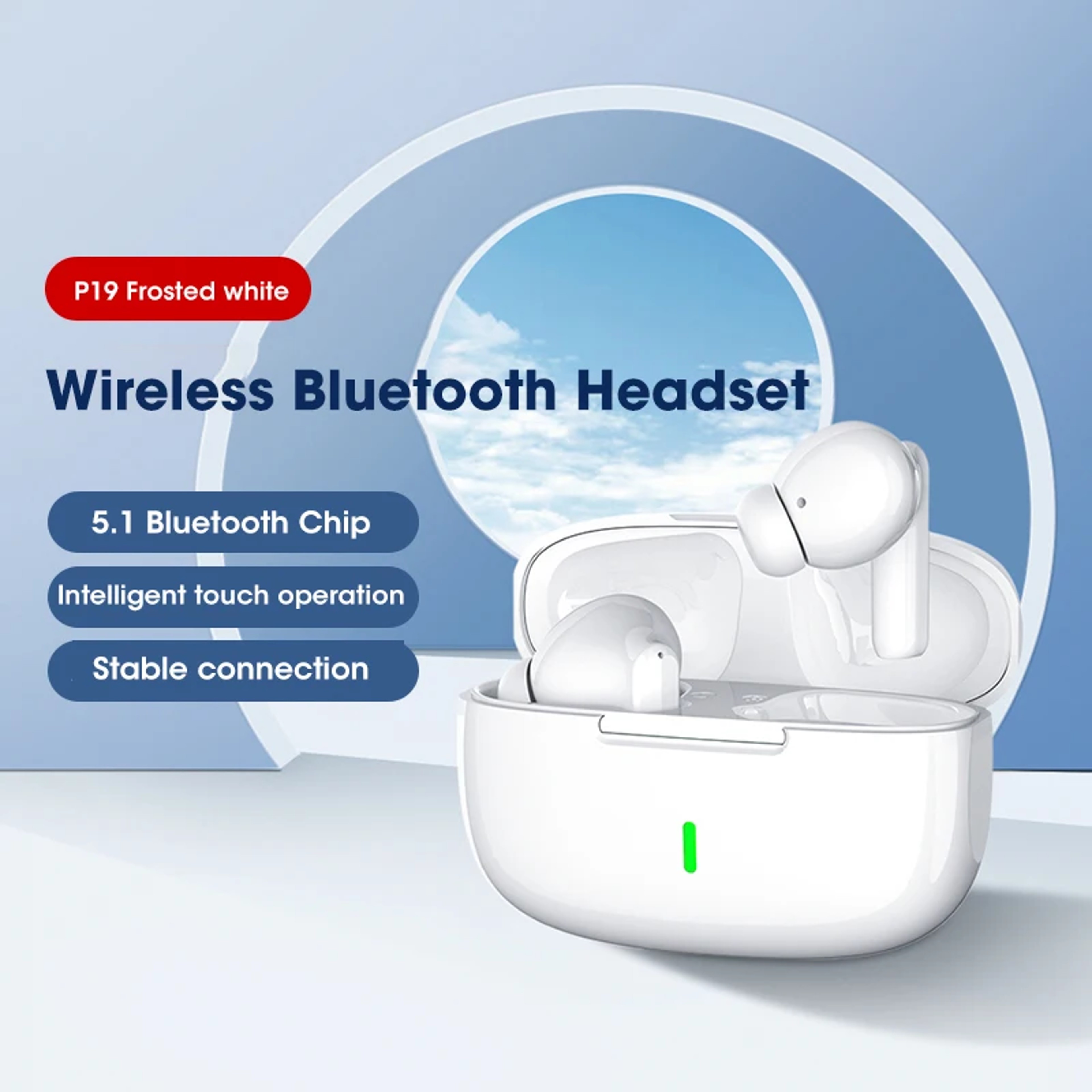 Bluetooth Sports Earphones  HIFI Stereo Sound Noise Cancelling Wireless Sports Earbuds 7