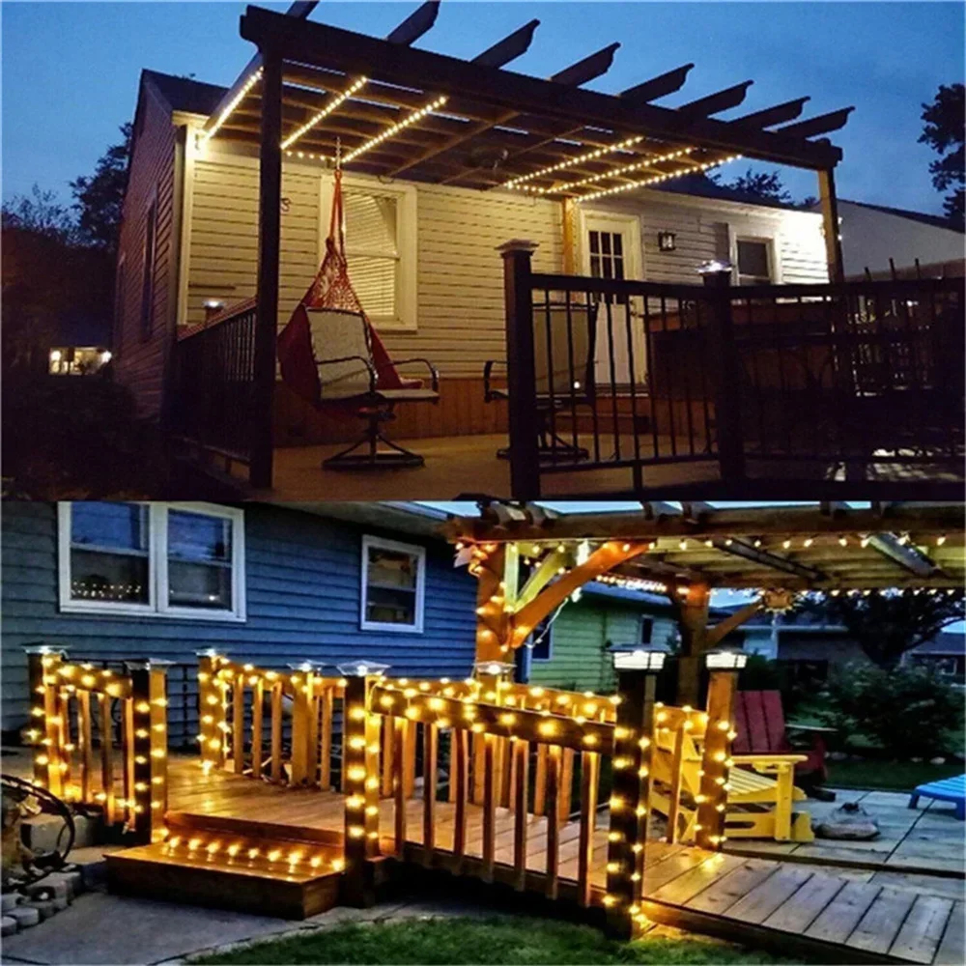 DIY Solar LED Fairy Lights – Waterproof Garden String Lights for Outdoor Decor – view 4