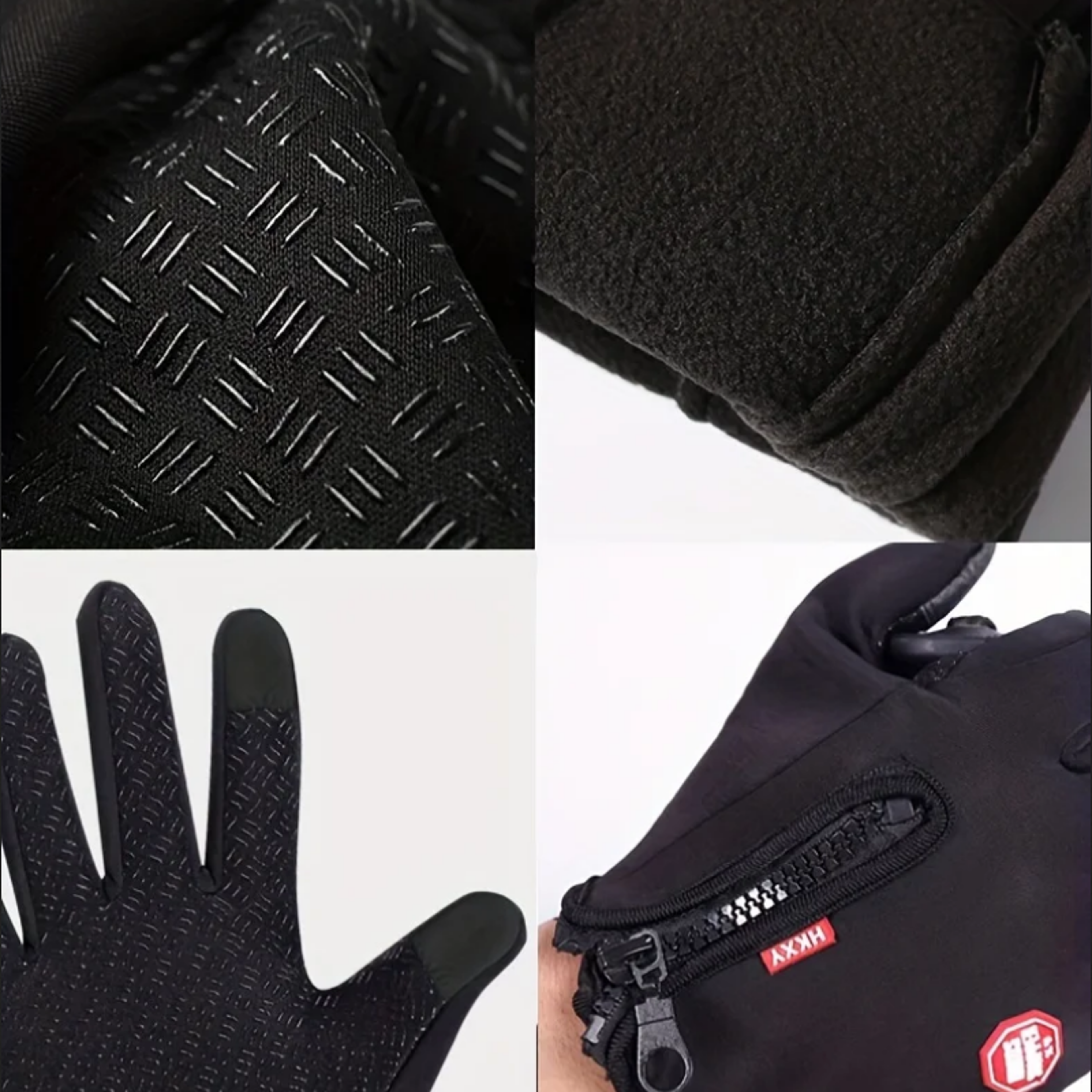 Warm Touchscreen Winter Gloves for Men and Women – Windproof, Non-Slip Outdoor Cycling & Motorcycle Cold Weather Gloves – view 6