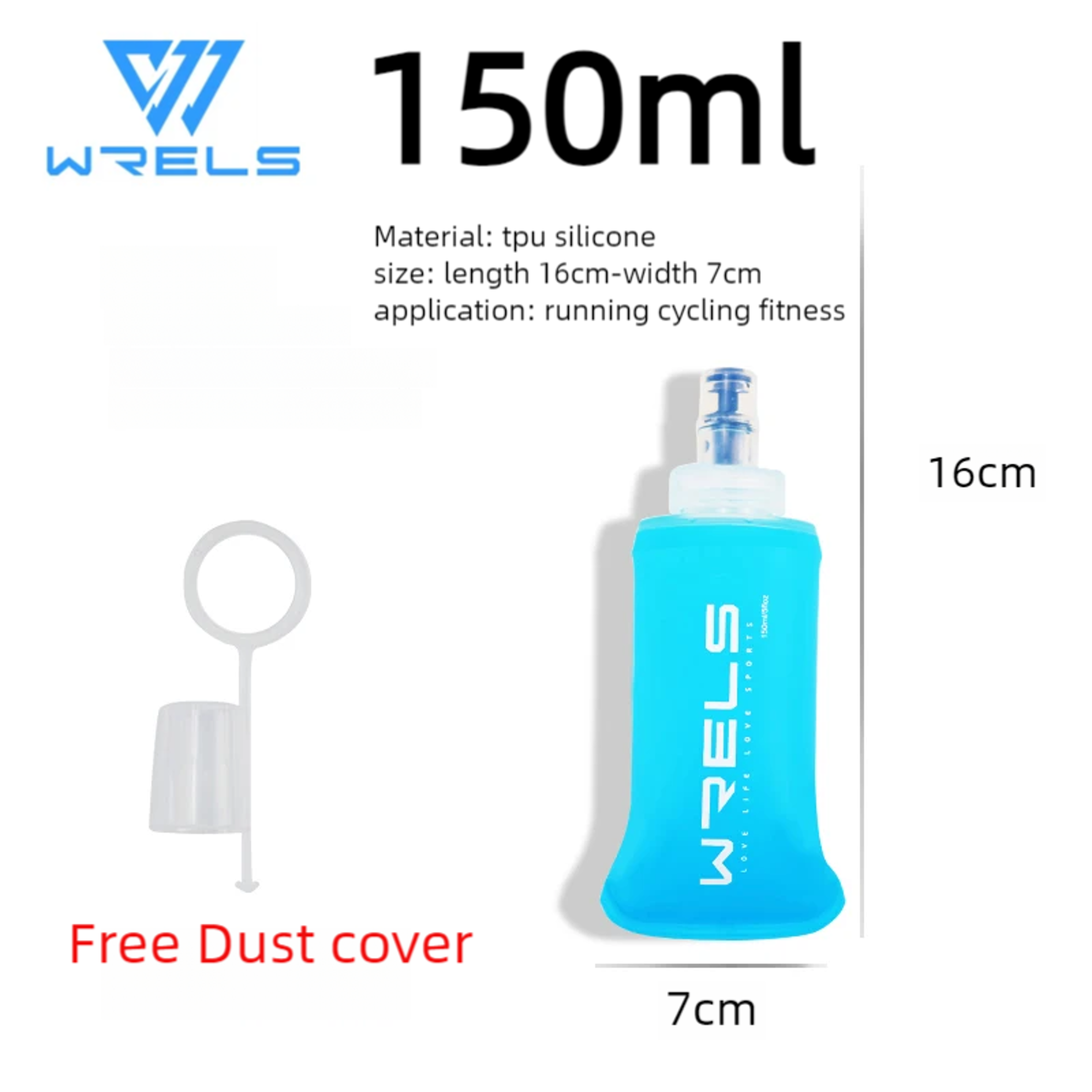 Portable BPA-Free Cycling Sports Water Bottle | Leak-Proof TPU Flask for Running – view 7
