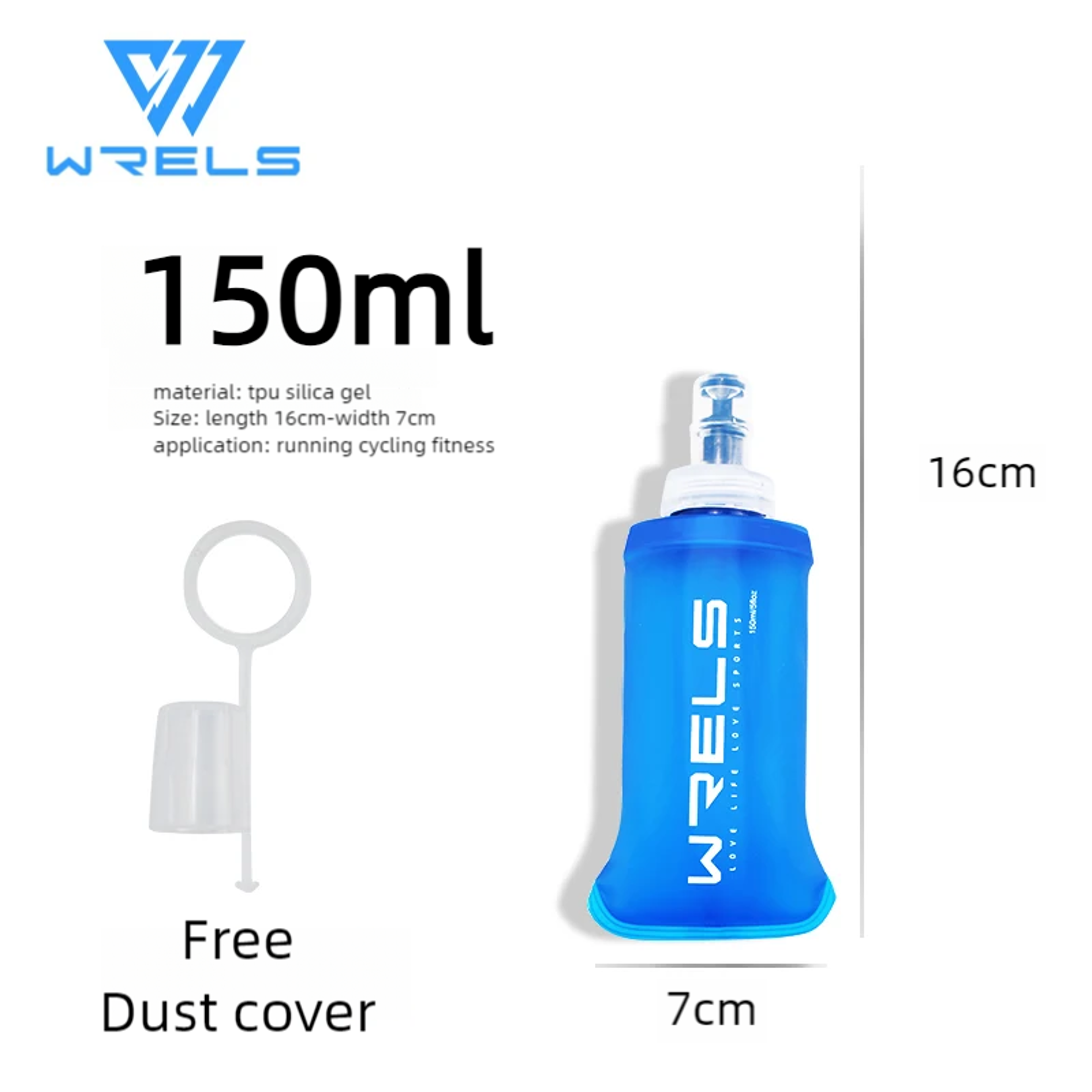 Portable BPA-Free Cycling Sports Water Bottle | Leak-Proof TPU Flask for Running – view 12