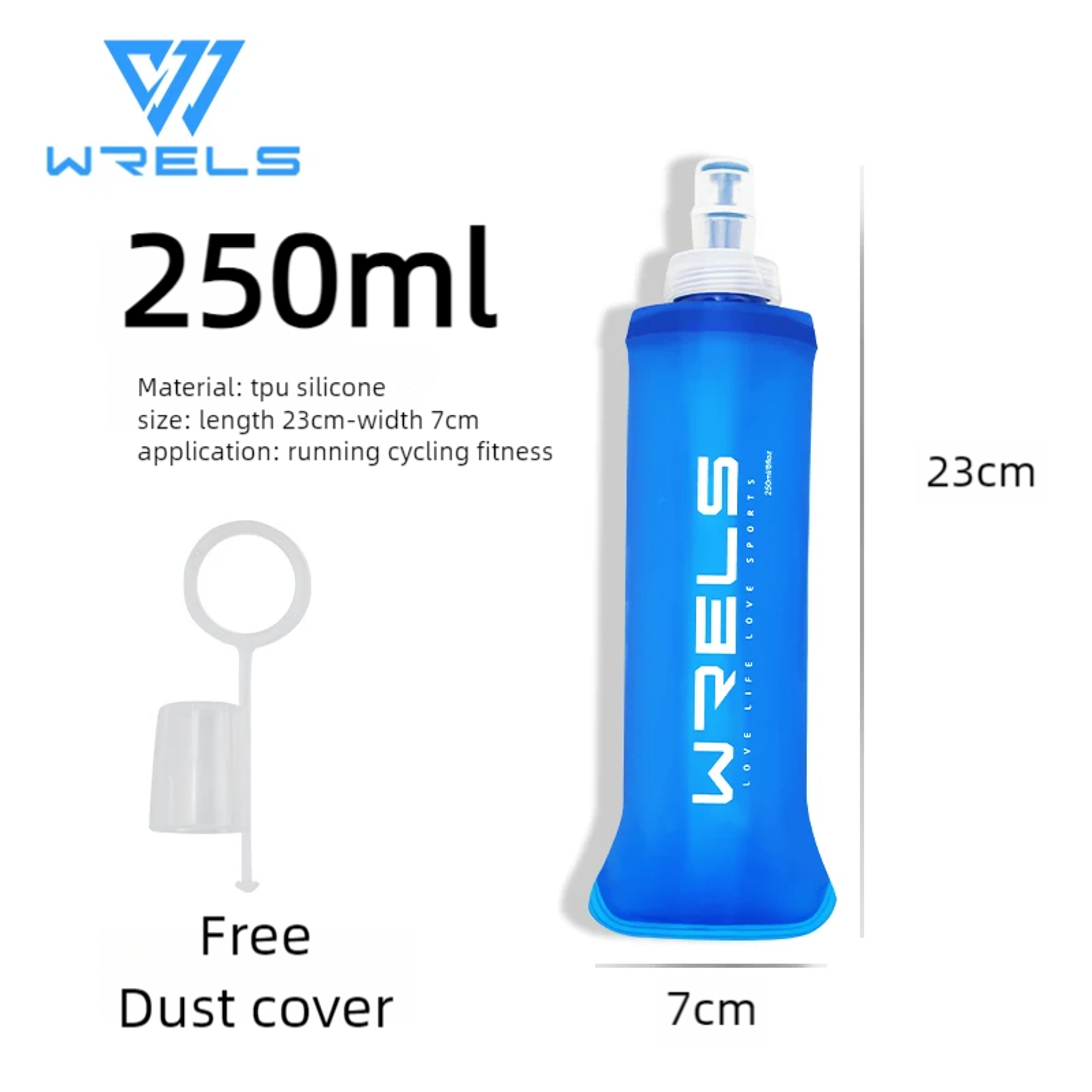 Portable BPA-Free Cycling Sports Water Bottle | Leak-Proof TPU Flask for Running – view 15