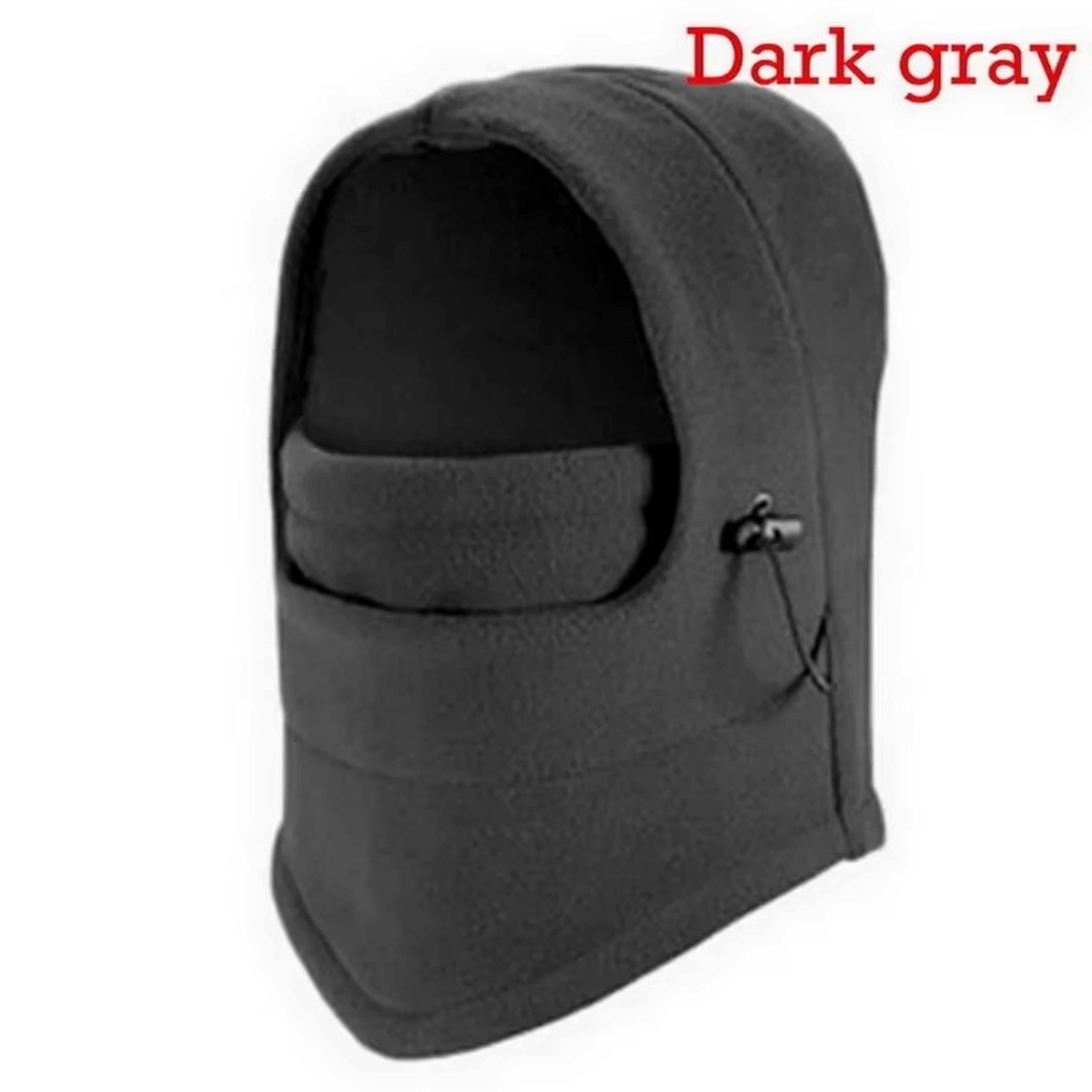 Waterproof Thermal Fleece Balaclava Hat For Men  Women  Winter Neck Warmer Hooded Hat For Hiking  O