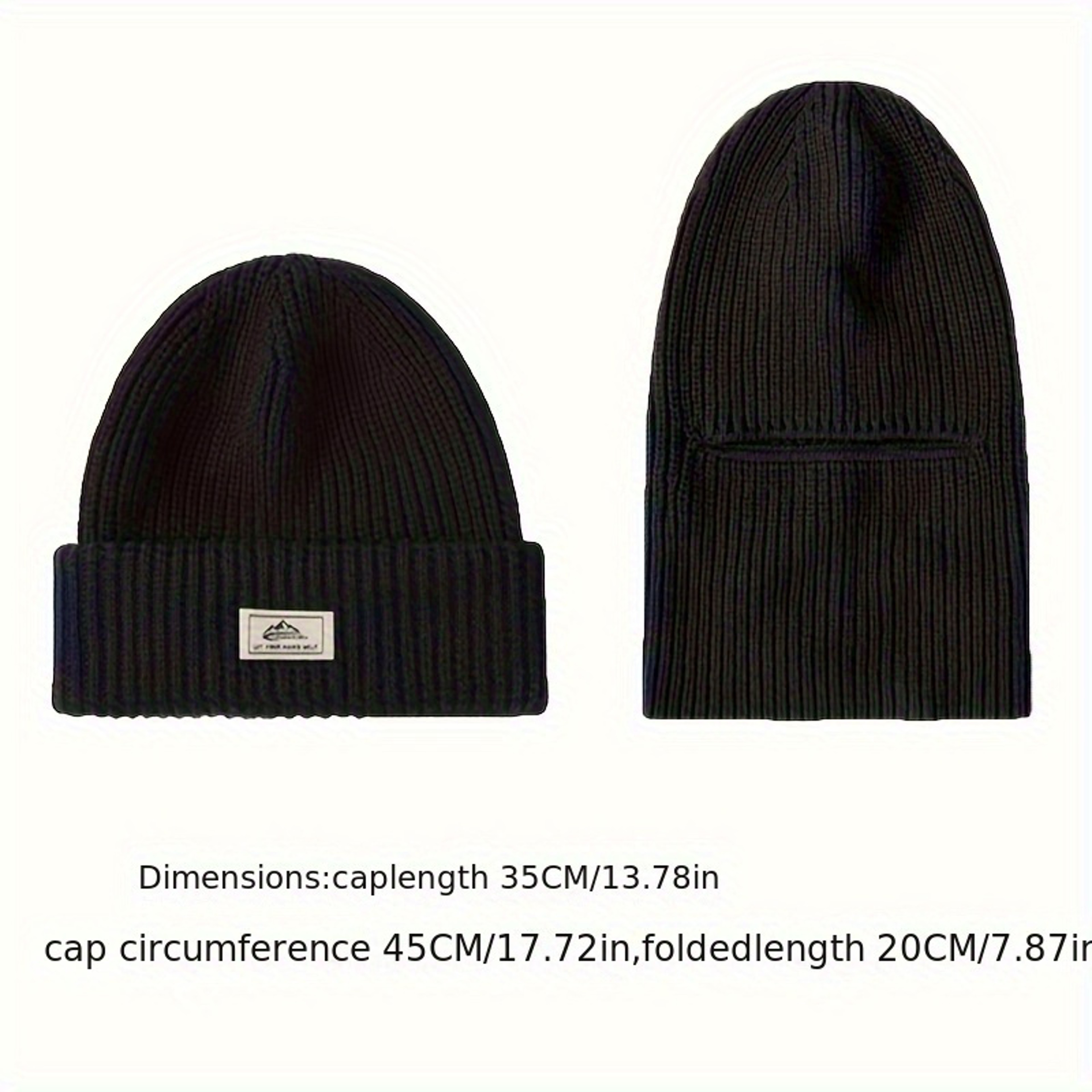 Winter Balaclava Beanie Hat With Full Face Mask  Warm Ski Tactical Cycling Cap For Men And Women  O 4