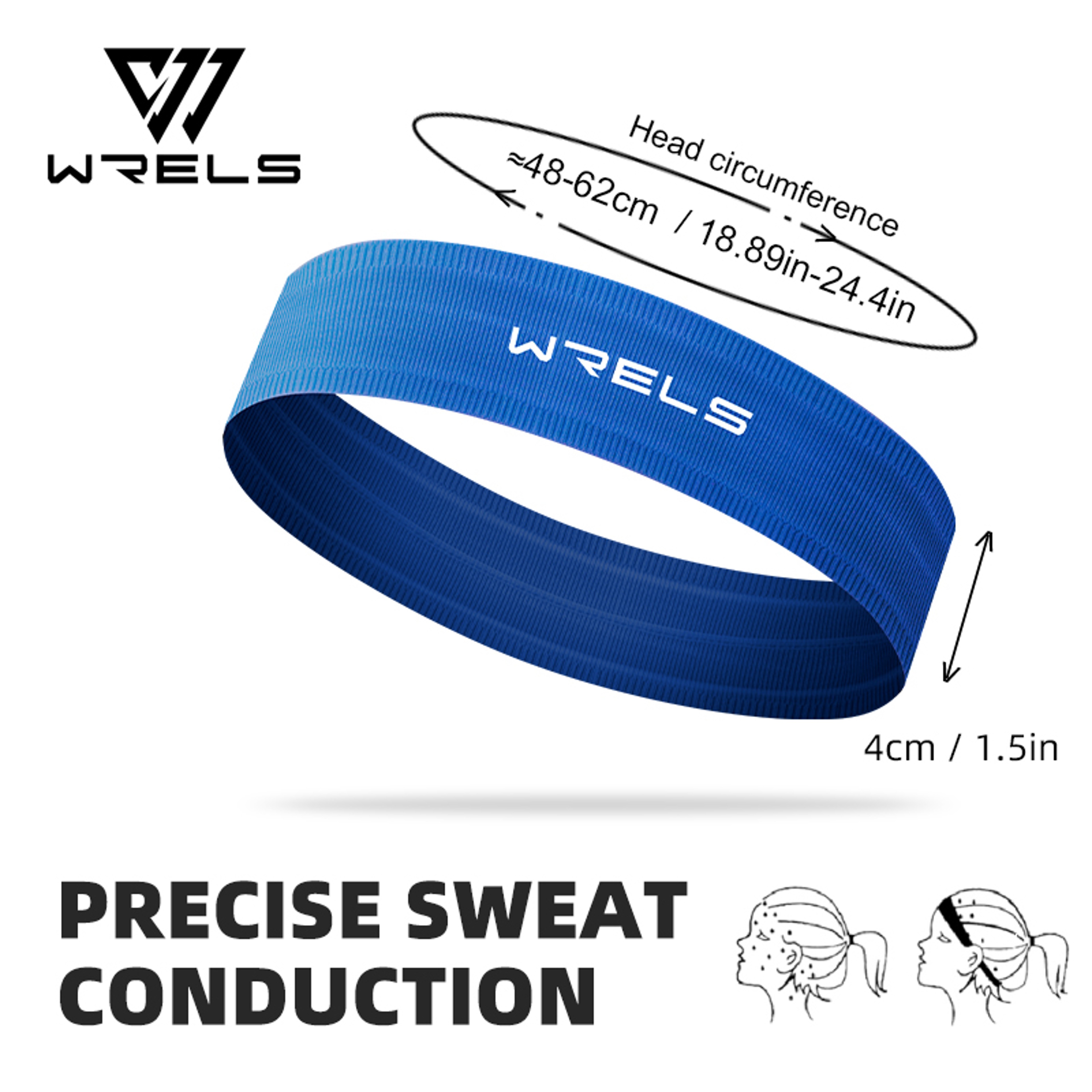 Anti Slip Sports Headband Quick Dry Running Sweatband For Men And Women 7