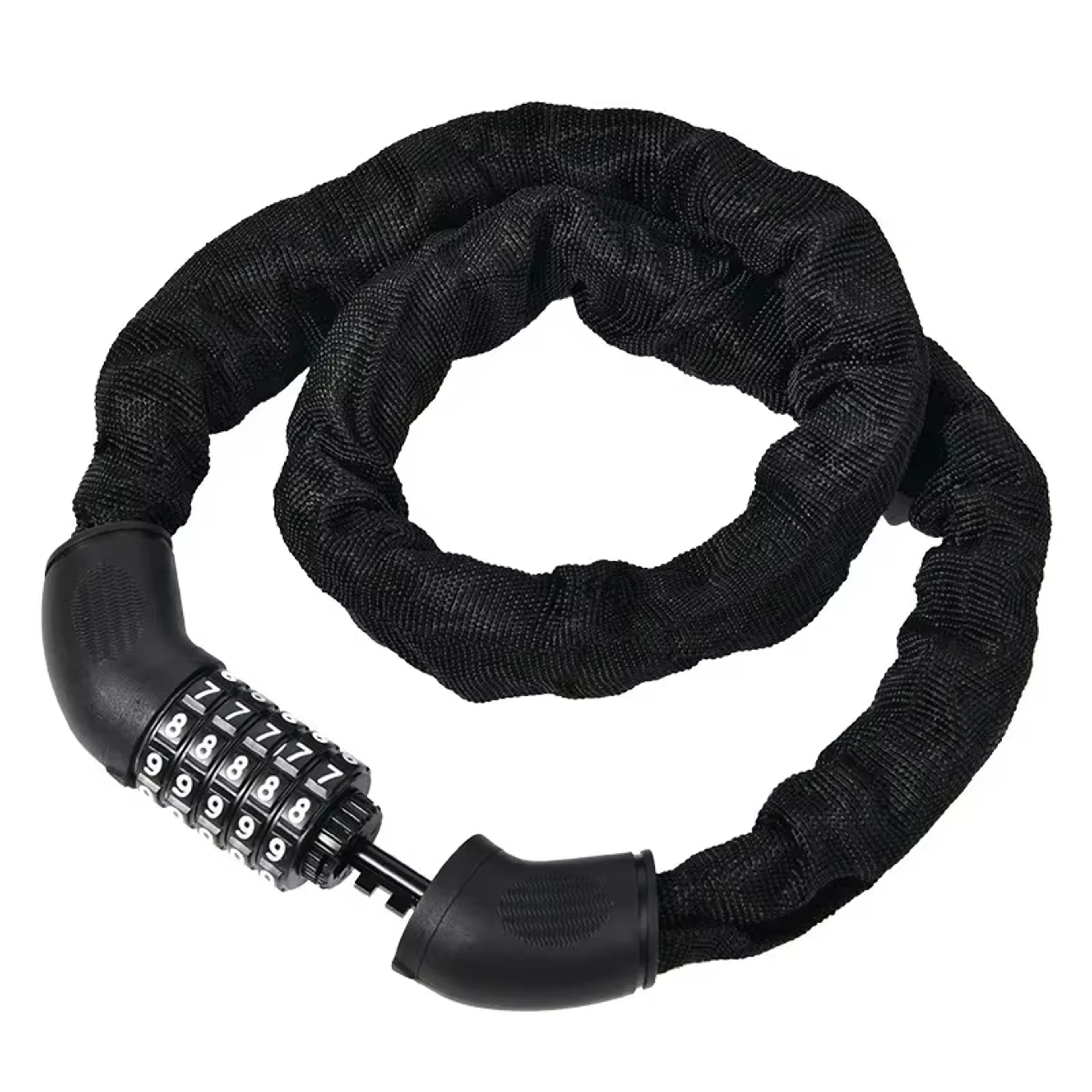 Heavy Duty Motorcycle Chain Lock With 5 Digit Combination For Electric Bike And Scooter Security 0