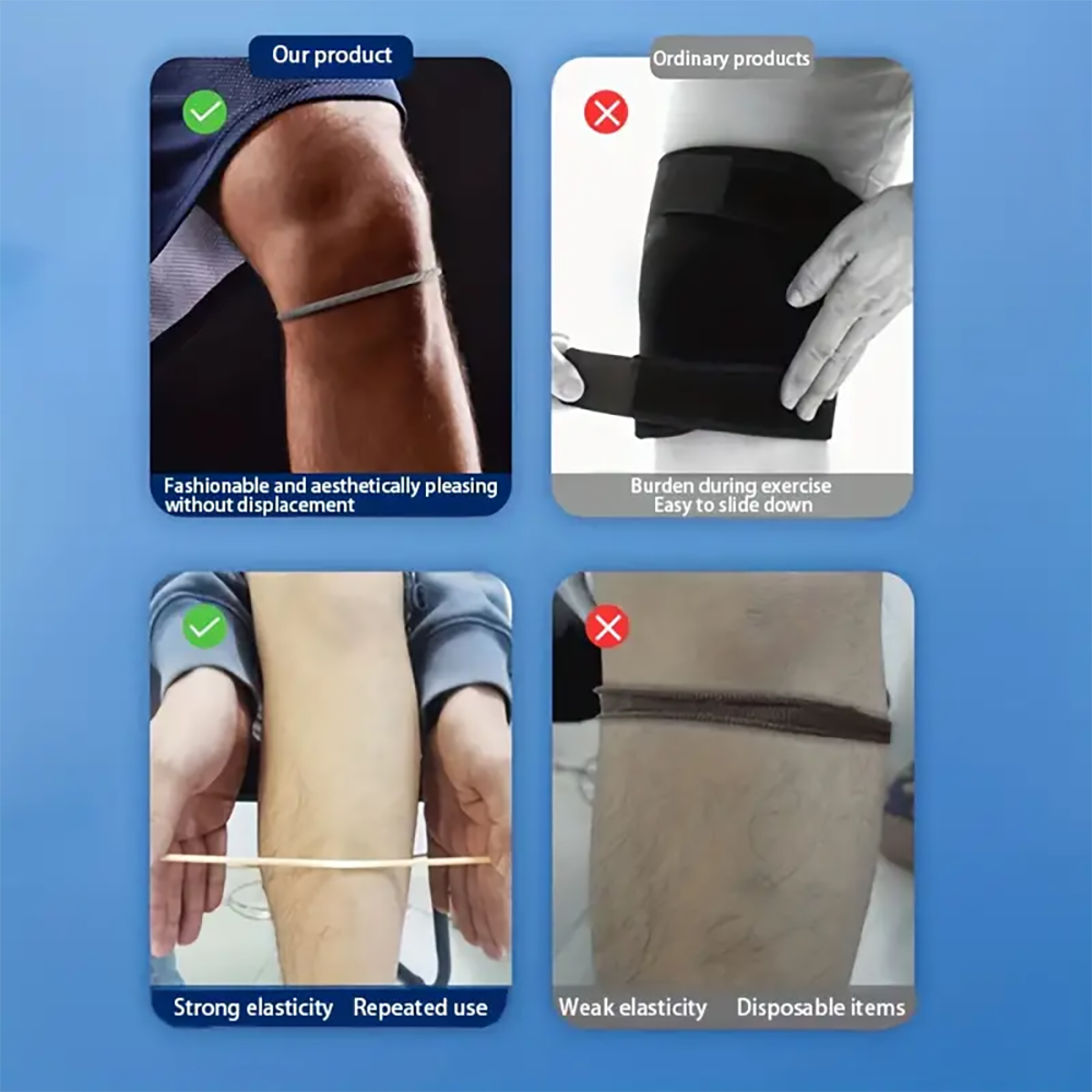 Patella Strap Knee Brace for Pain Relief and Joint Support – view 4