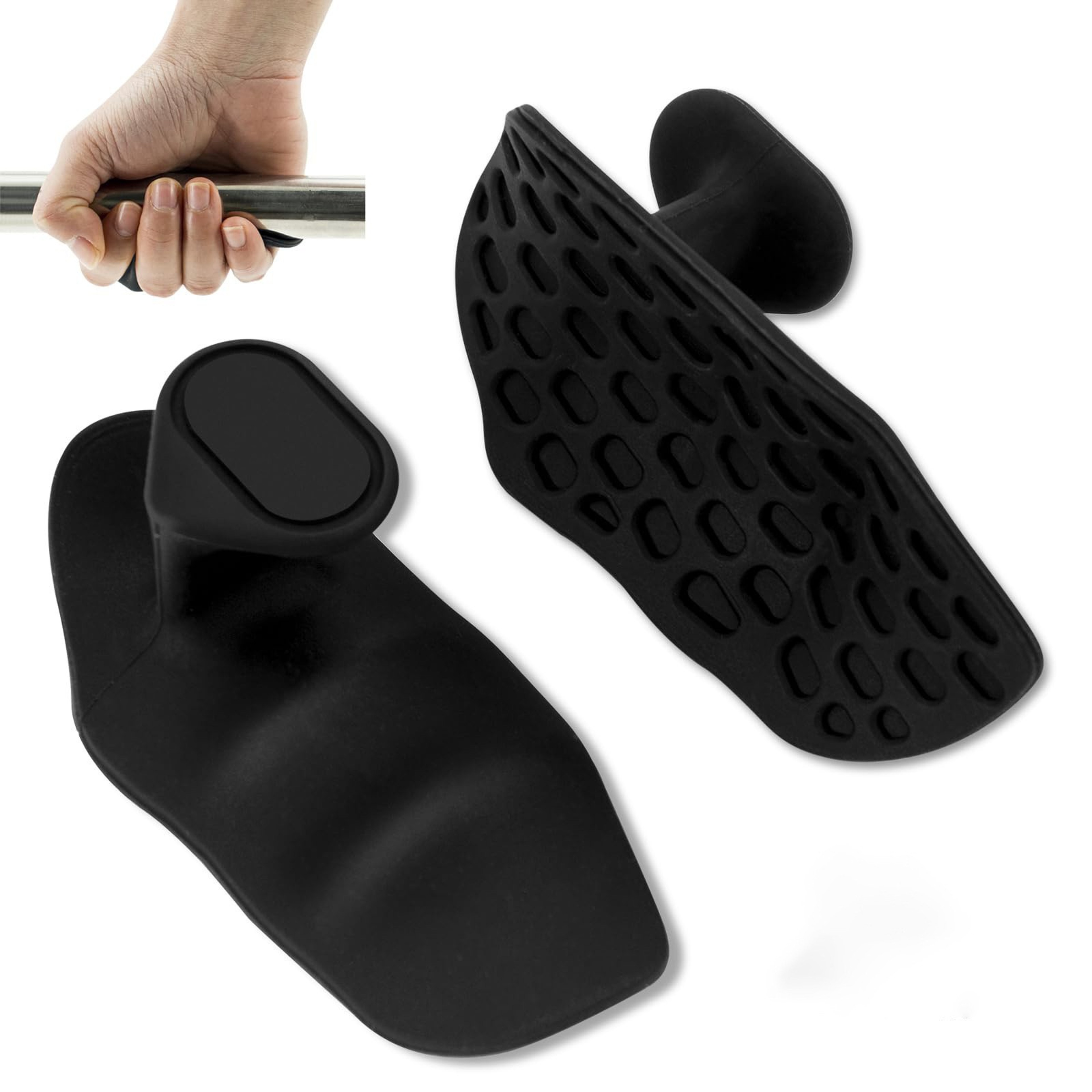 Anti-Slip Weight Lifting Gloves - Ergonomic Grip for Pull-Ups and Strength Training – view 7