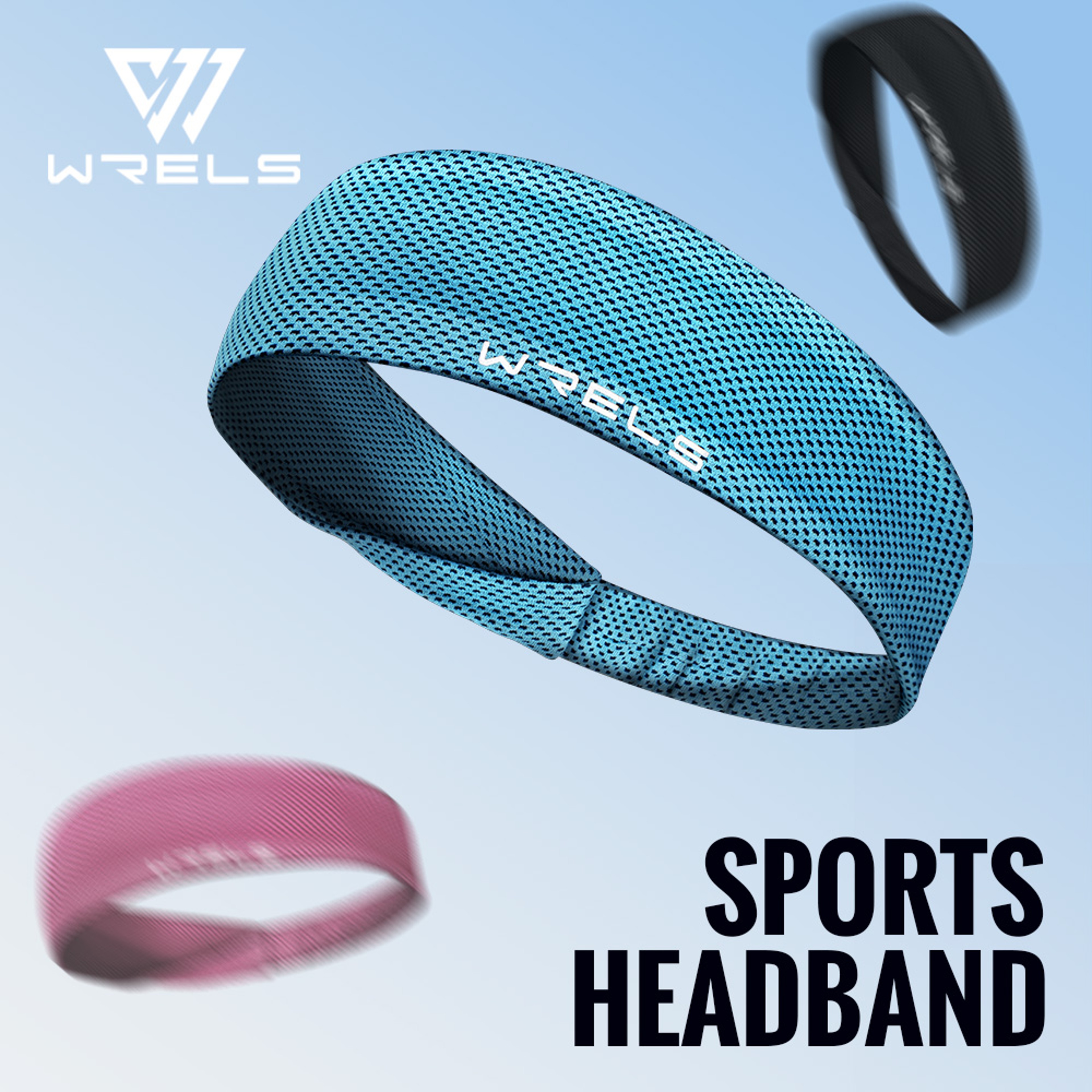 Breathable Non-Slip Summer Sports Headband – Lightweight Sweatband for Fitness, Running, and Tennis – view 2