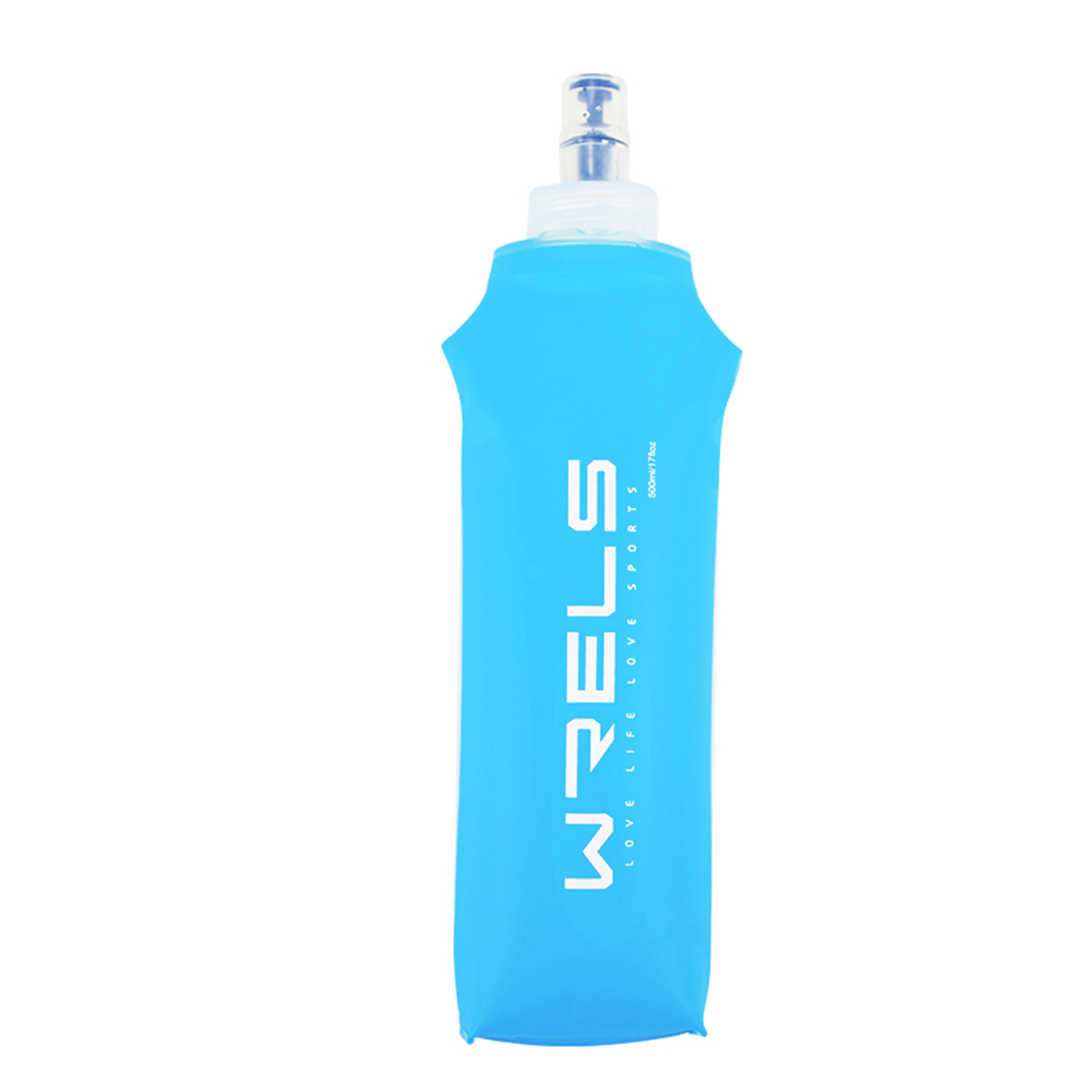 WRELS BPA-Free Collapsible Water Bottle - Soft TPU Hydration Pack for Outdoor Sports & Camping – view 13