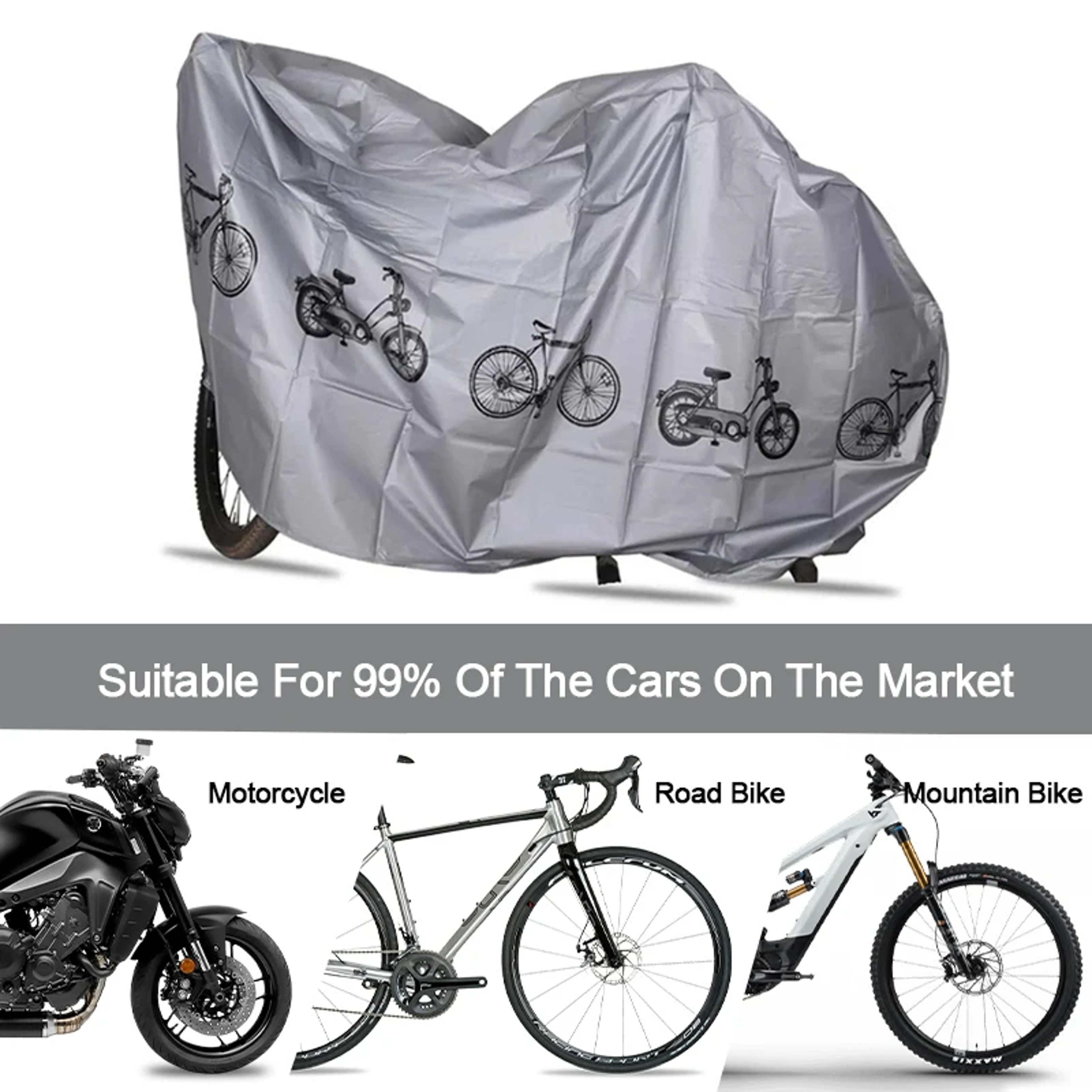 Waterproof Bicycle Cover for All Seasons - MTB Case Protection – view 3