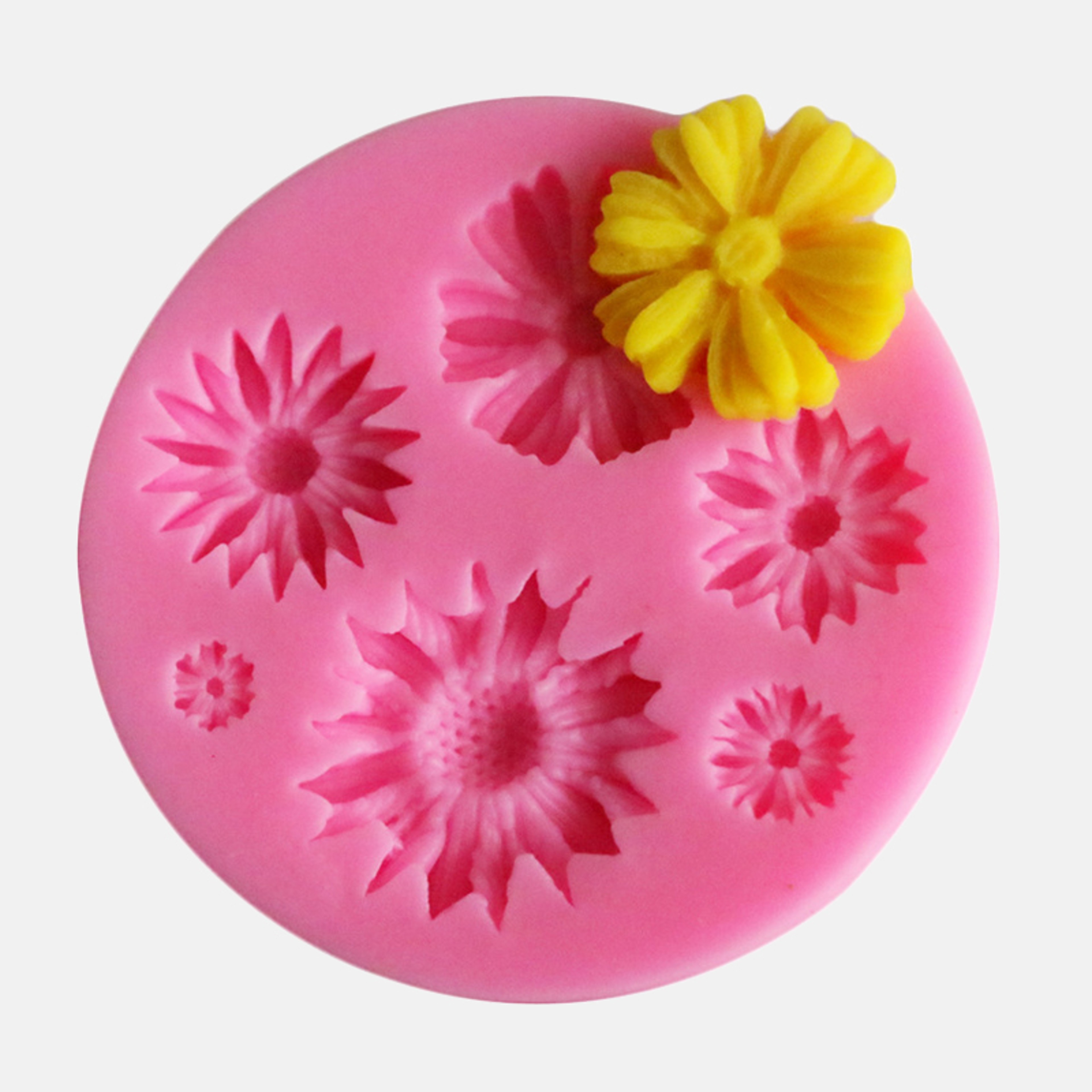 Flower Silicone Molds for Fondant, Cake, Candy, Chocolate & Sugarcraft – Premium Baking Tool – view 5