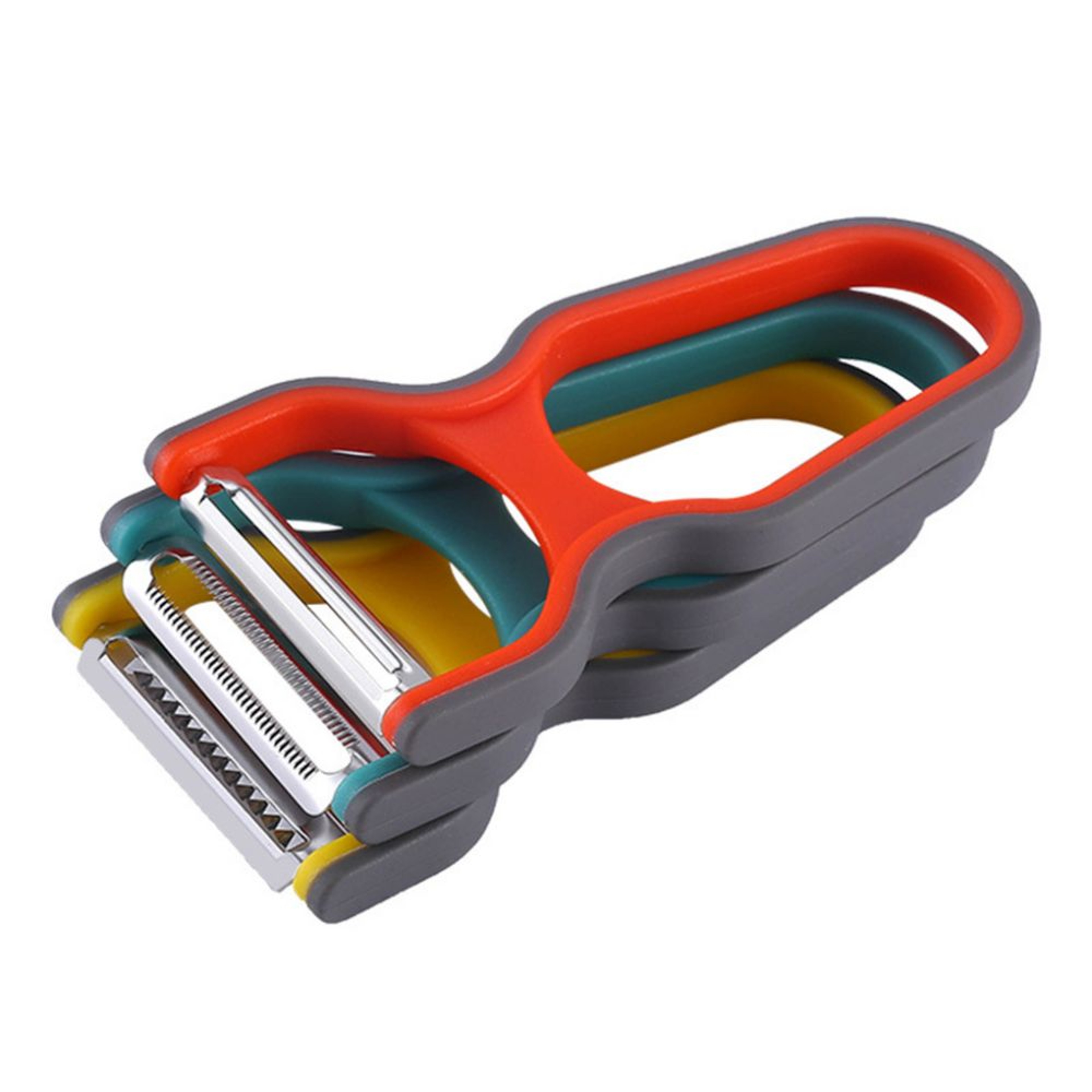 Stainless Steel Multi-Function Potato Peeler & Vegetable Chopper Set – Efficient, Versatile Kitchen Tools – view 1