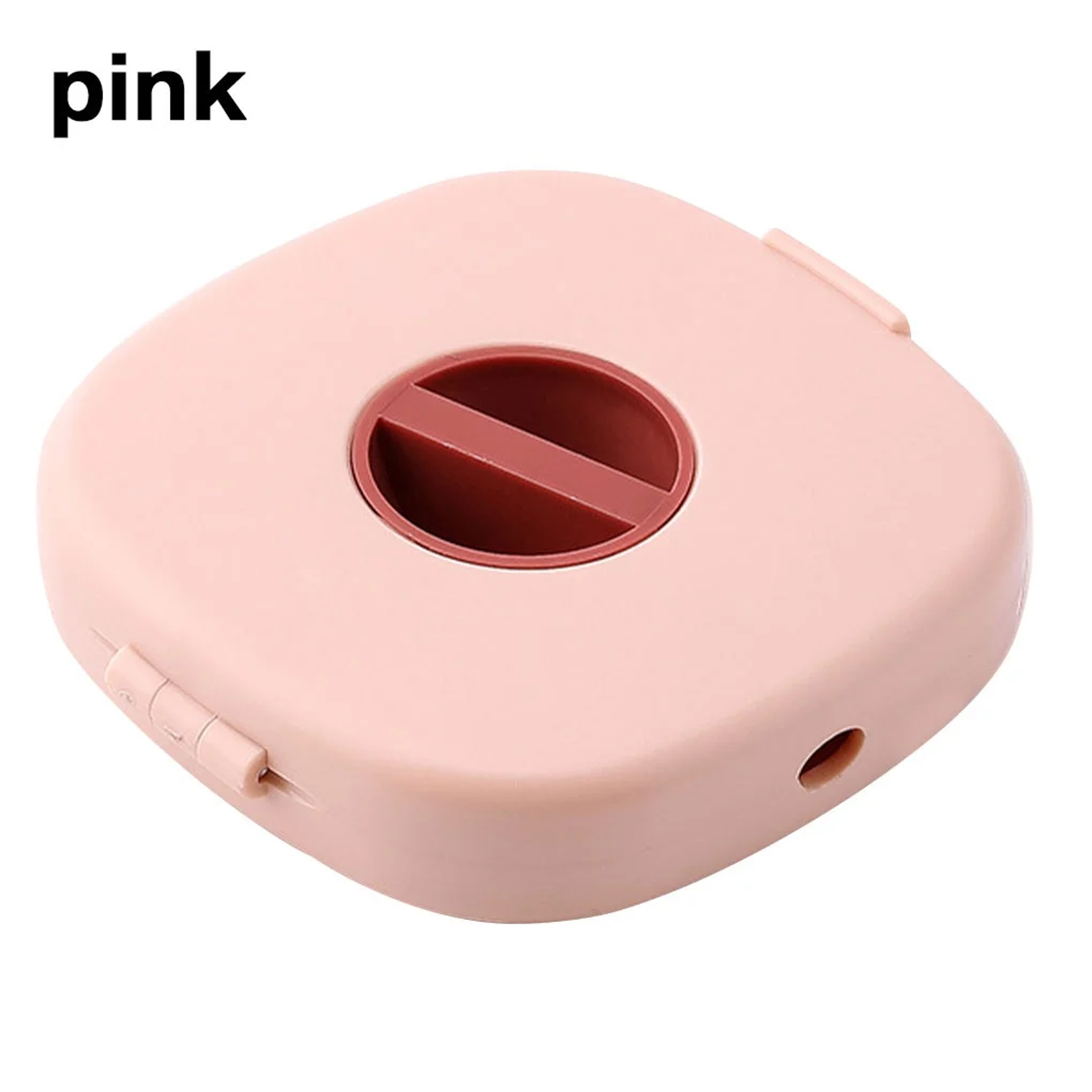 Portable Round USB Cable Winder – Compact Data Cable Organizer for Mobile Phone Charging Cables – view 8