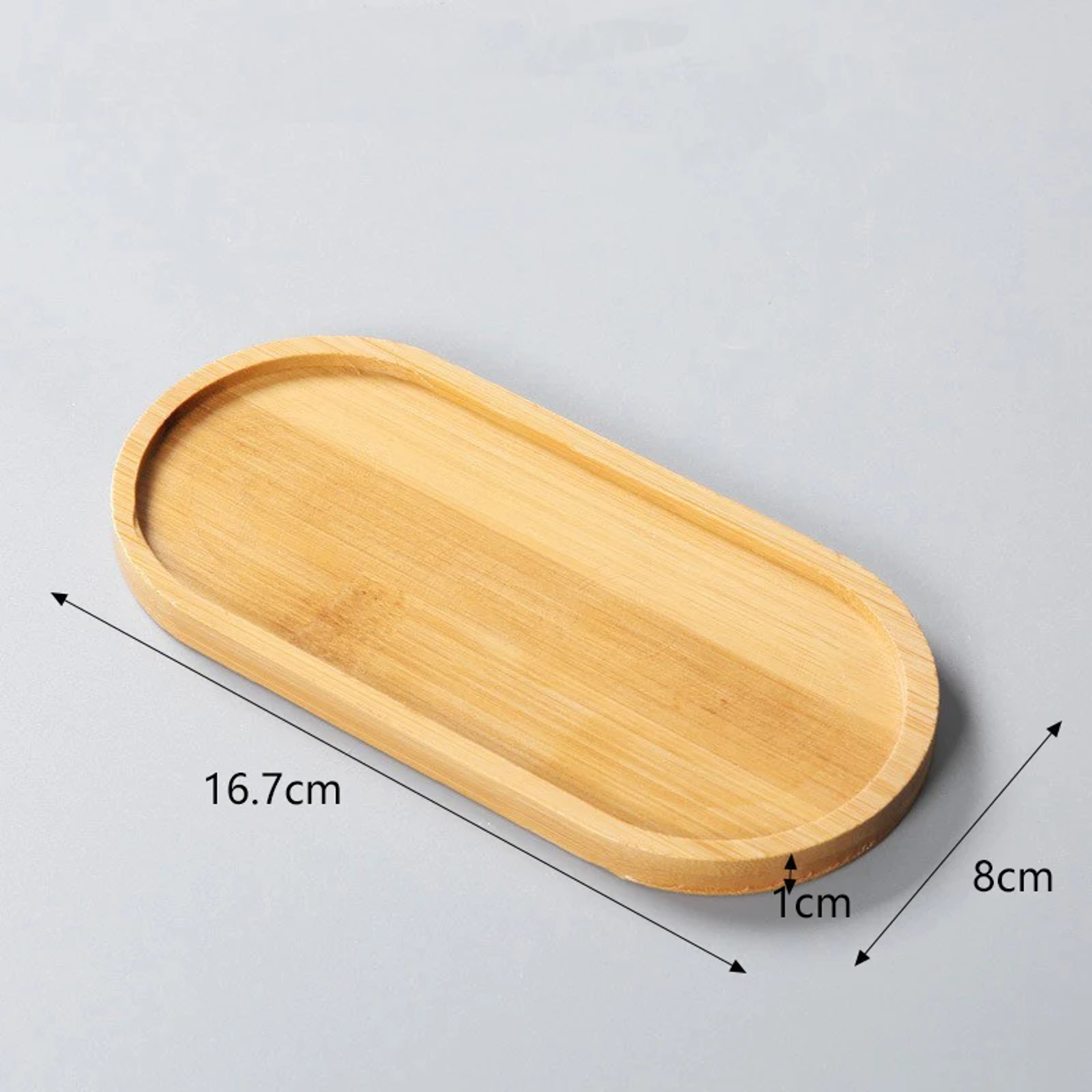 Multi Bamboo Tray Decorative Coaster Plate for Kitchen | Flower Pot & Coffee Cup Mat – view 7