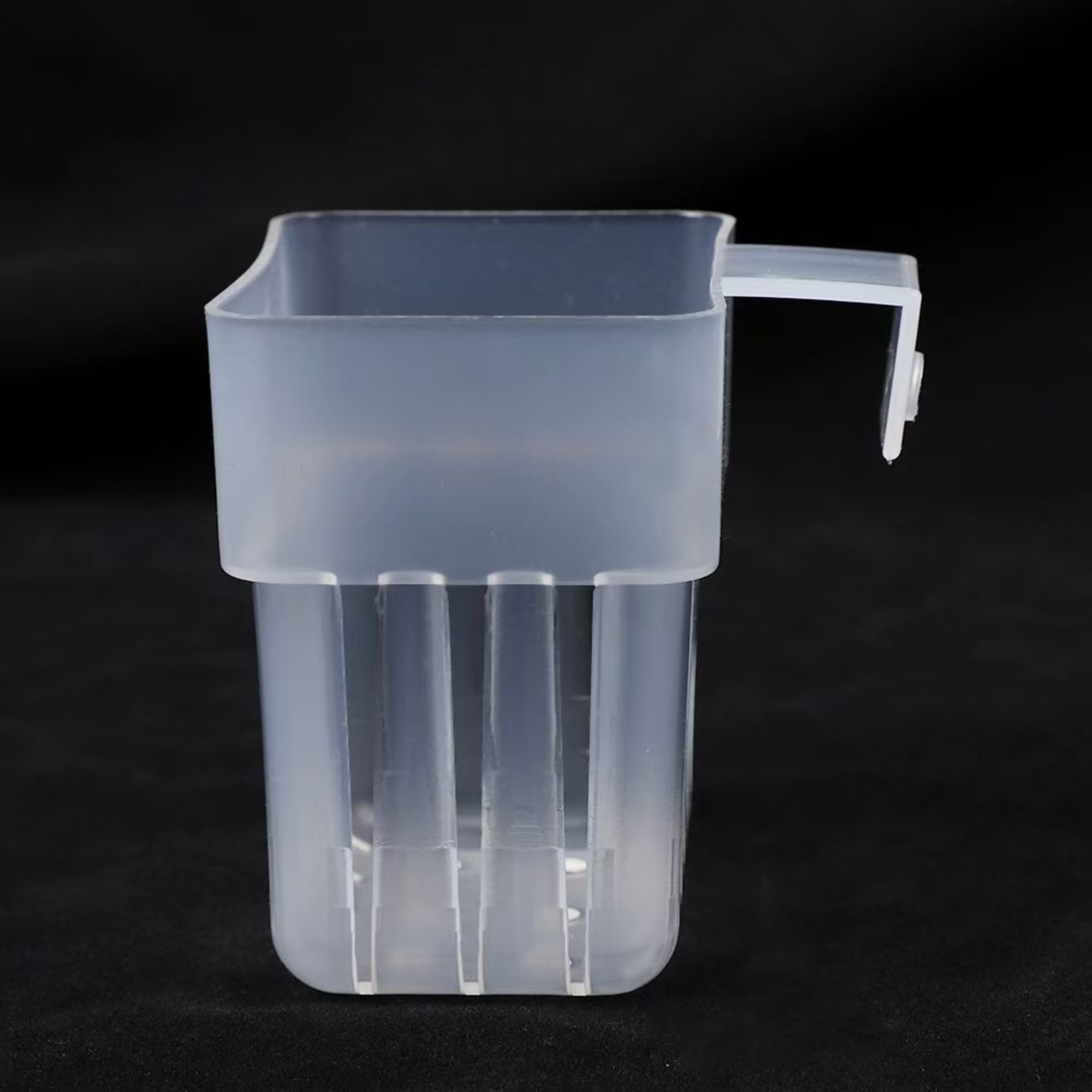 Hydroponic Planting Cup Wall Mounted Transparent Fish Tank Decoration – view 1
