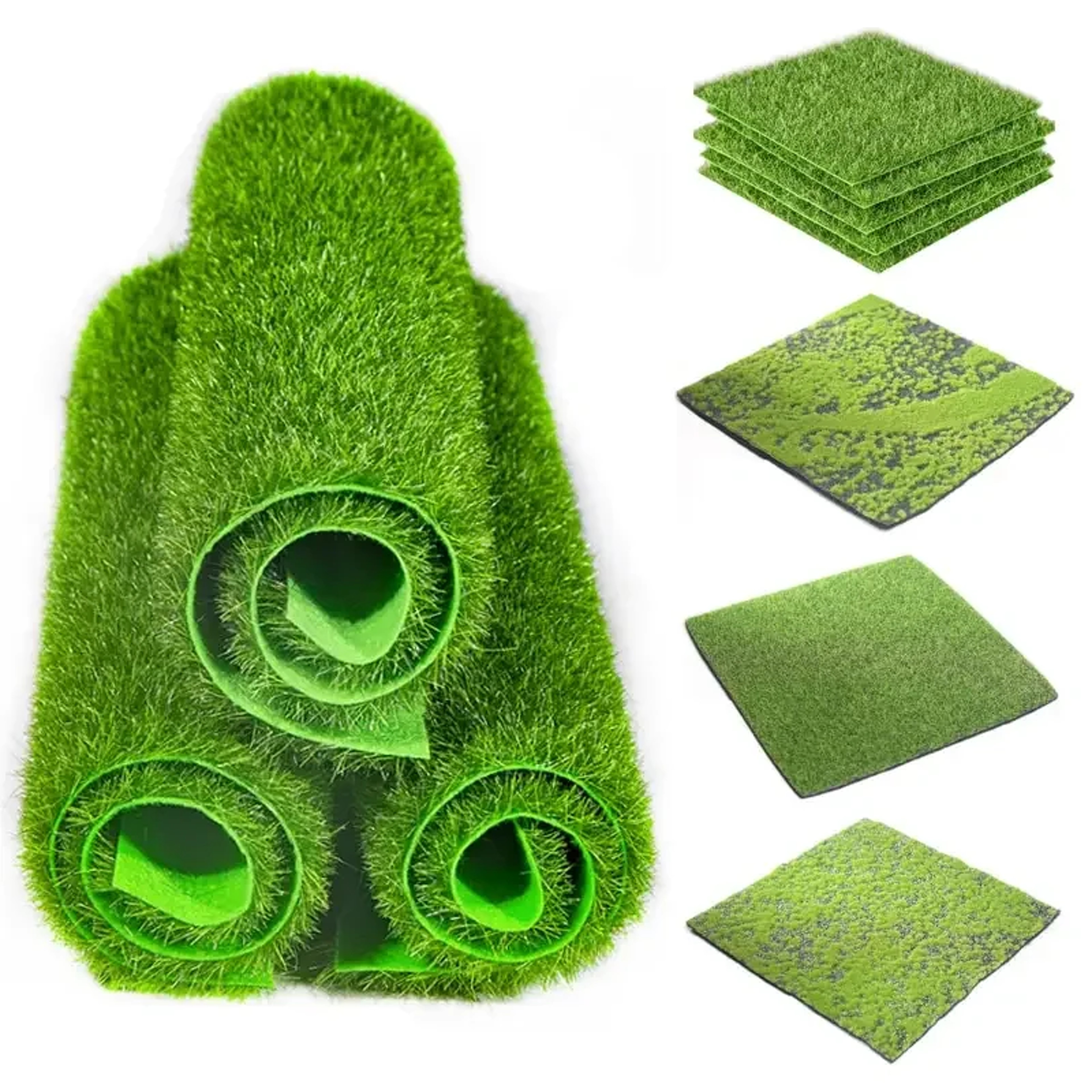 Artificial Grass Simulation Lawn - Faux Turf for Landscape, Small Court & Plant Decor – view 6