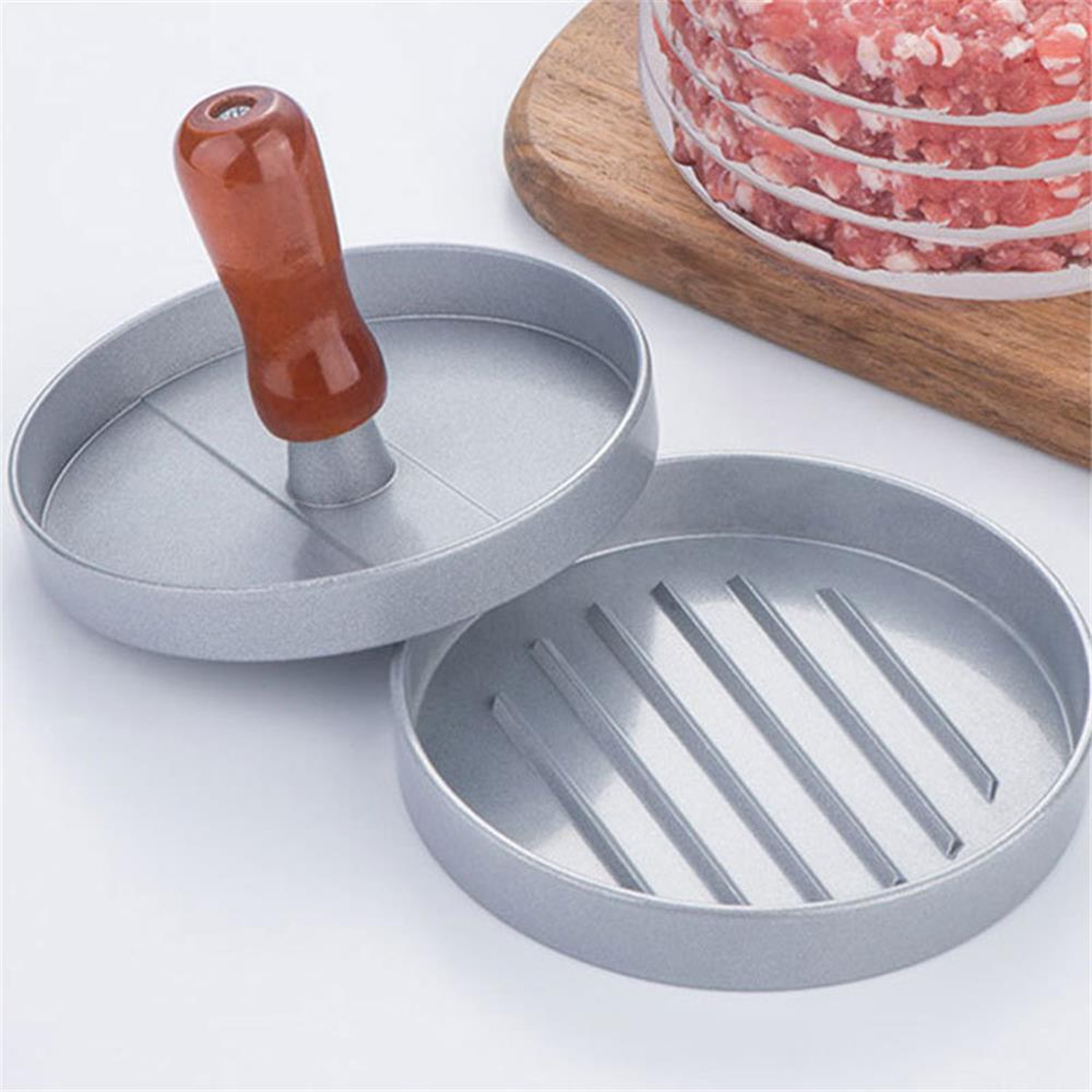 Premium Burger Patty Maker and Hamburger Patty Press for Home Kitchen – view 6