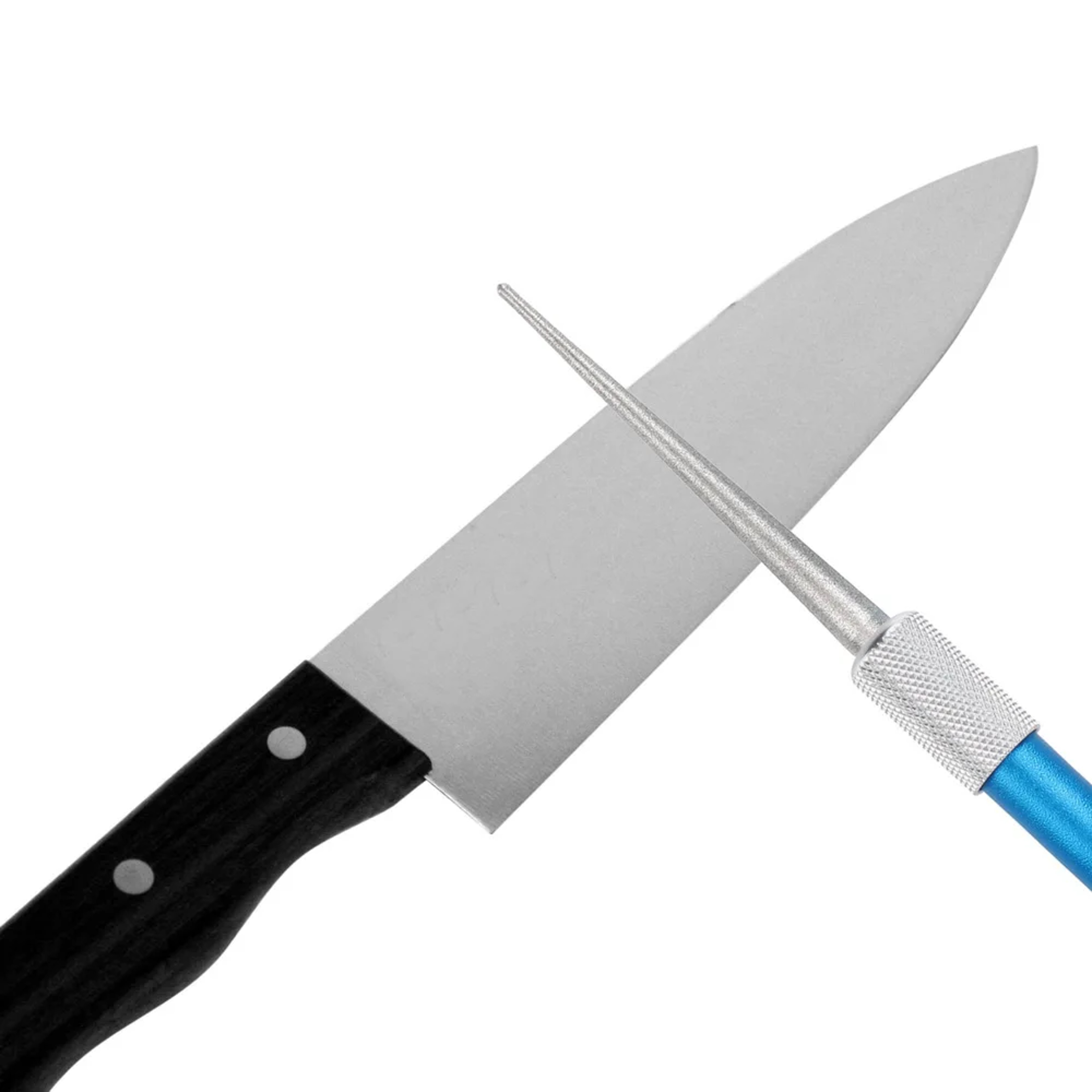 Knife Sharpener for Fishhook & Knife – Diamond Plated Carbon Steel Pen Shape Grindstone – view 6
