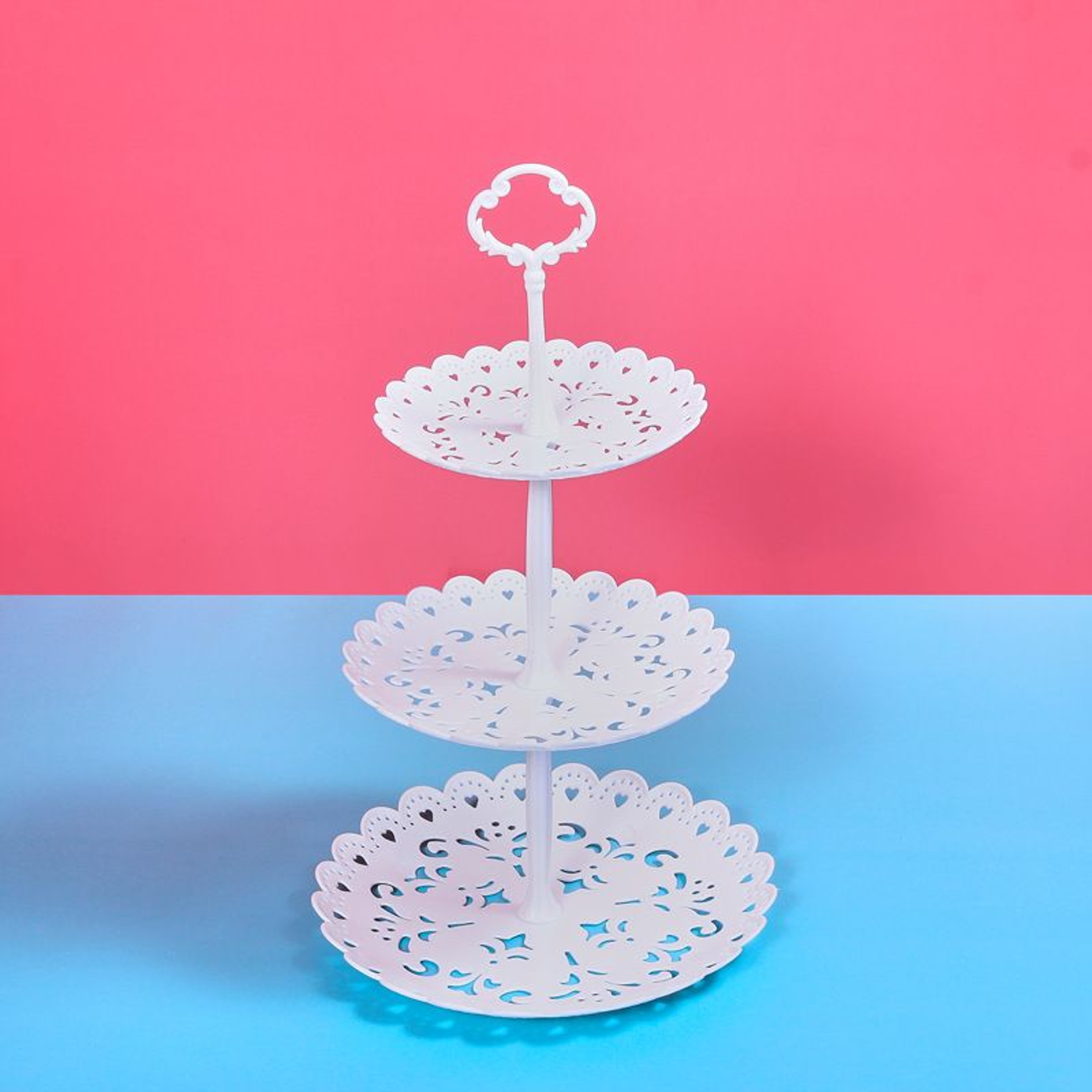 Elegant Tier Acrylic Fruit Plate - Light Luxury Candy & Dessert Tray for Table Decoration – view 4