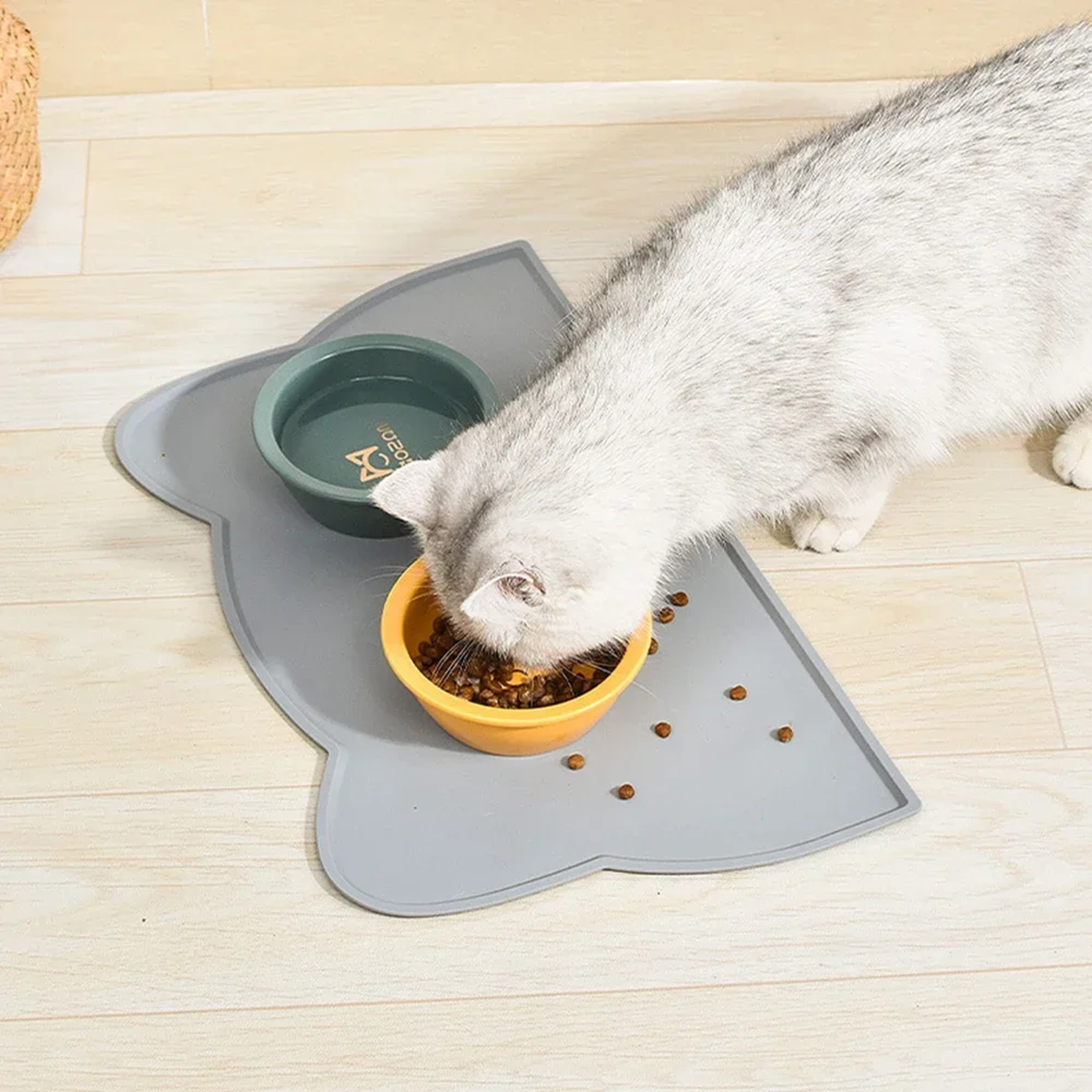Waterproof & Non-Slip Pet Placemats for Dogs and Cats - Easy to Clean, Prevents Food and Water Spills – view 2