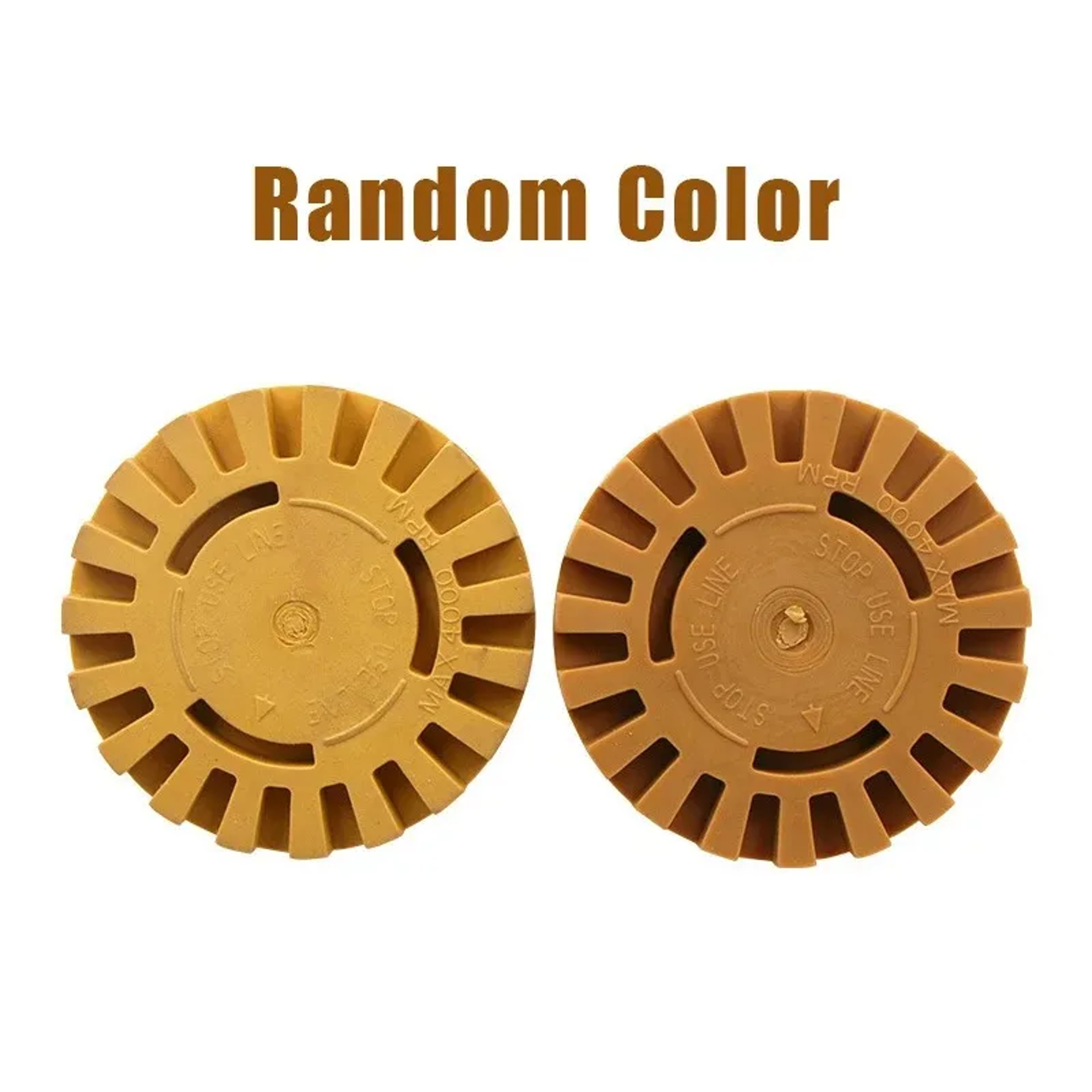 Car Eraser Wheel for Decal Removal & Paint Repair – Power Drill Adapter Rubber Tool for Quick Pinstripe Removal – view 3