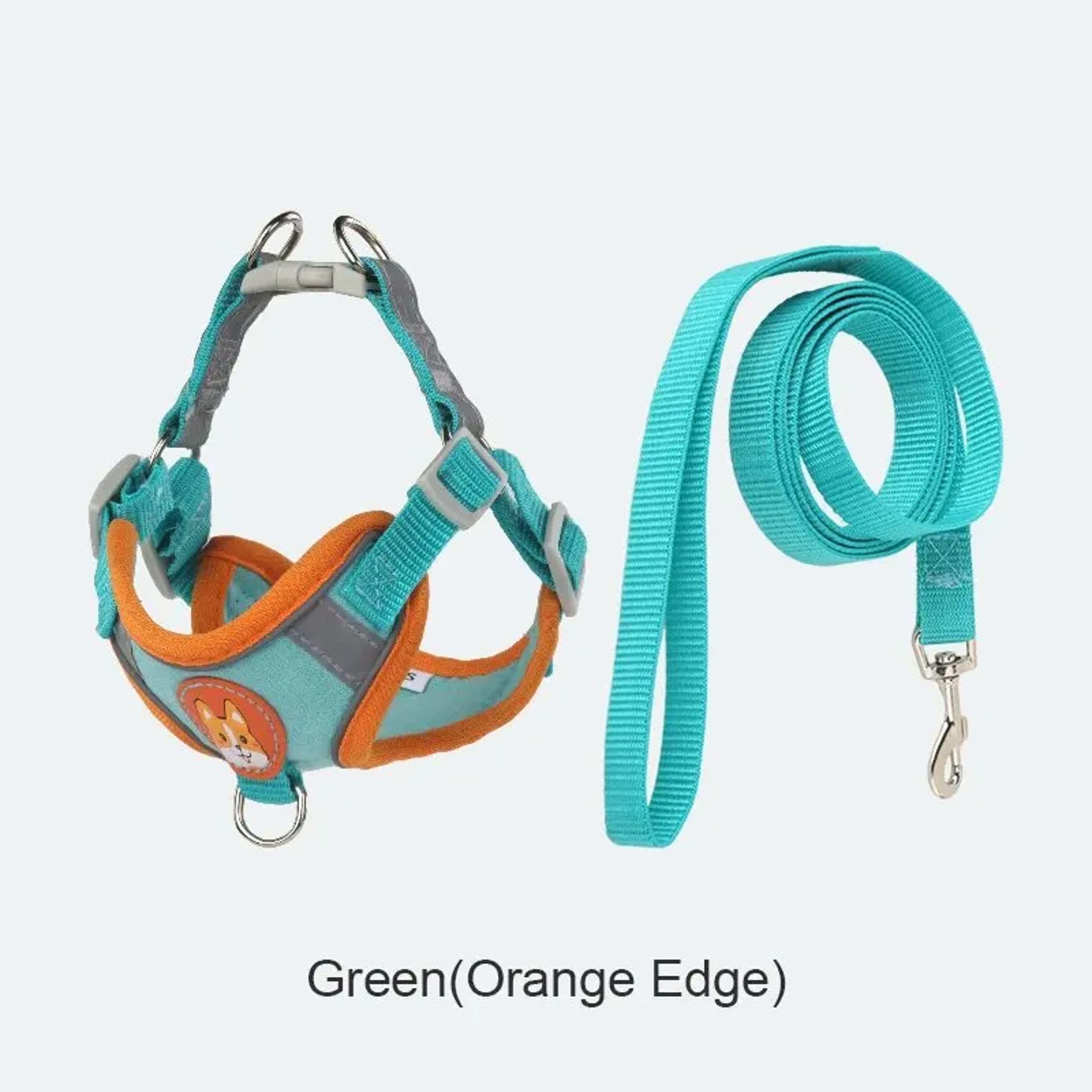 Booteely Reflective Pet Harness Vest with Leash for Small Dogs and Cats – Suede, Lightweight, and Convenient – view 4