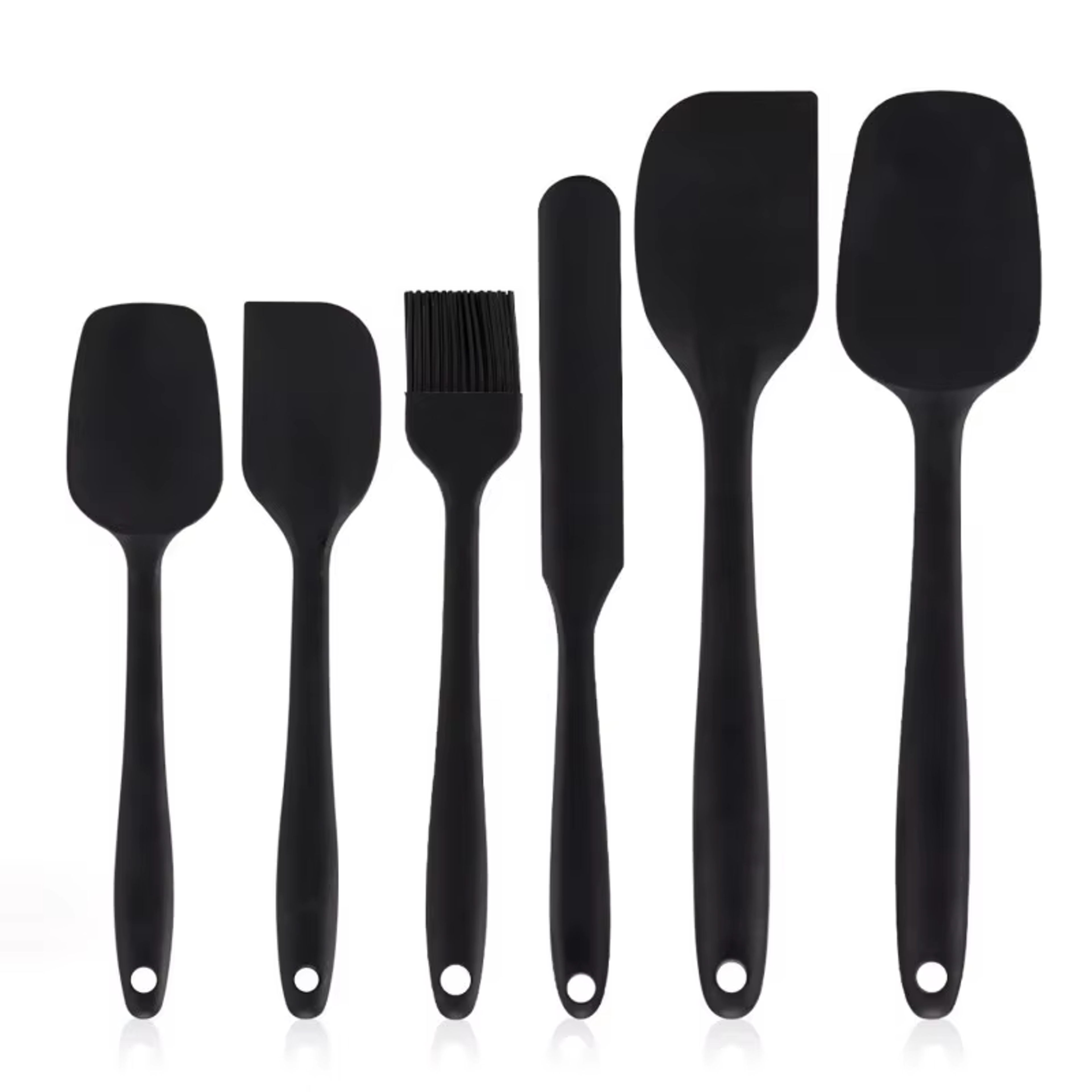 Silicone Kitchen Spatula Set – Non-Stick Bakehouse Tools for Cooking, BBQ, and Baking – view 8
