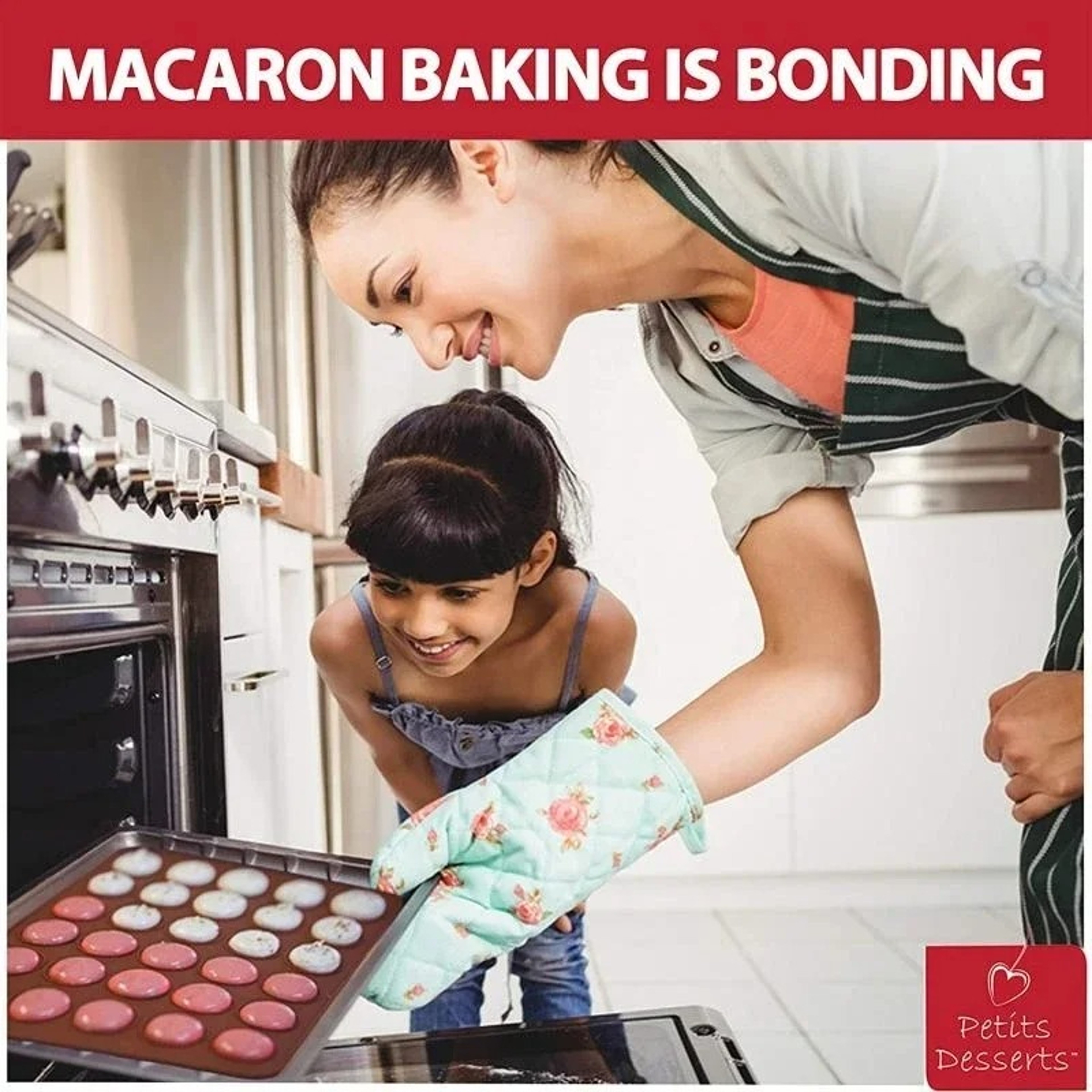 Non-Stick Silicone Macaron Baking Mat - Food Grade, Safe, and Reusable – view 6