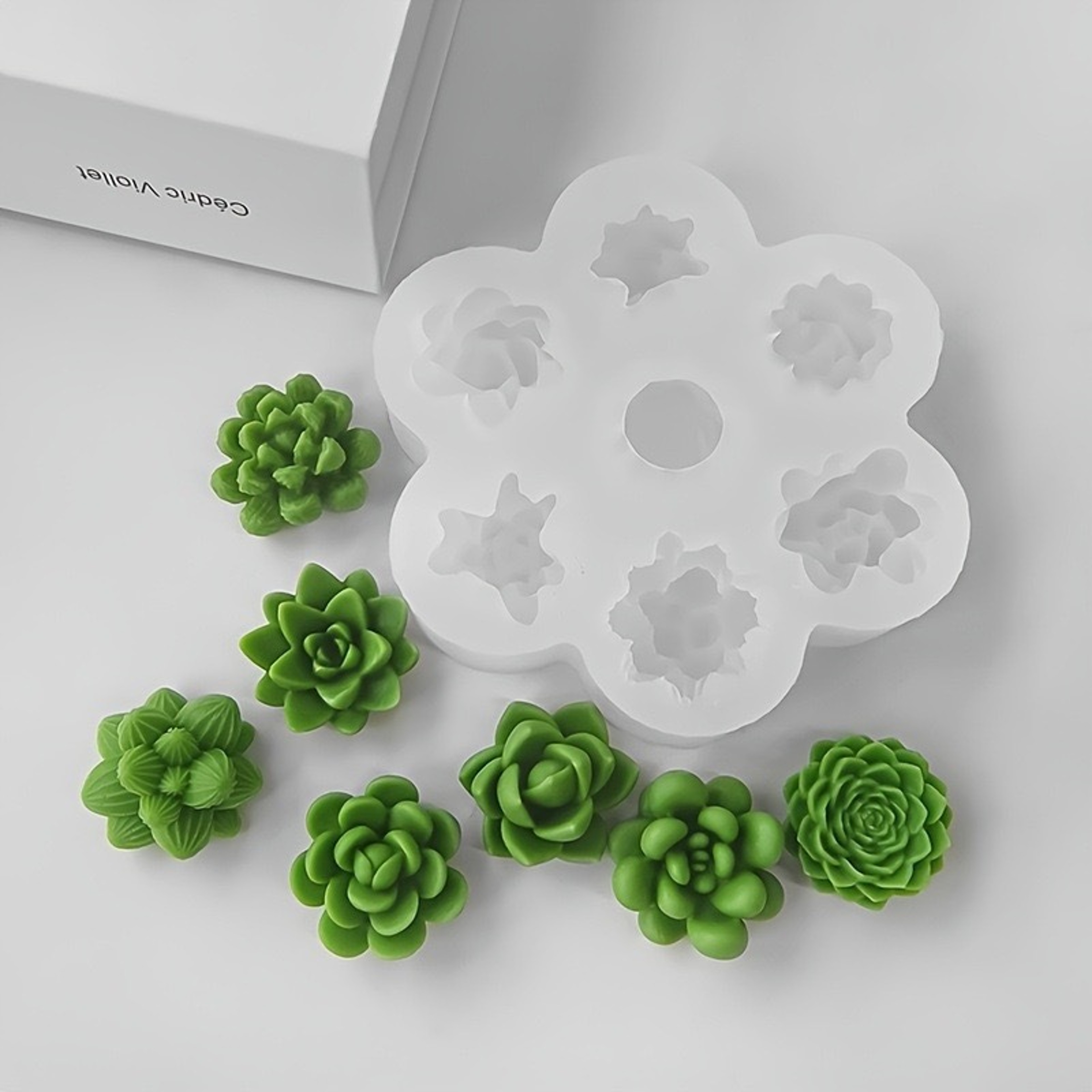 Rose Peony Silicone Mold for Candle Making & DIY Crafts –  Flower Fragrance Styles Home Decor Tool – view 2