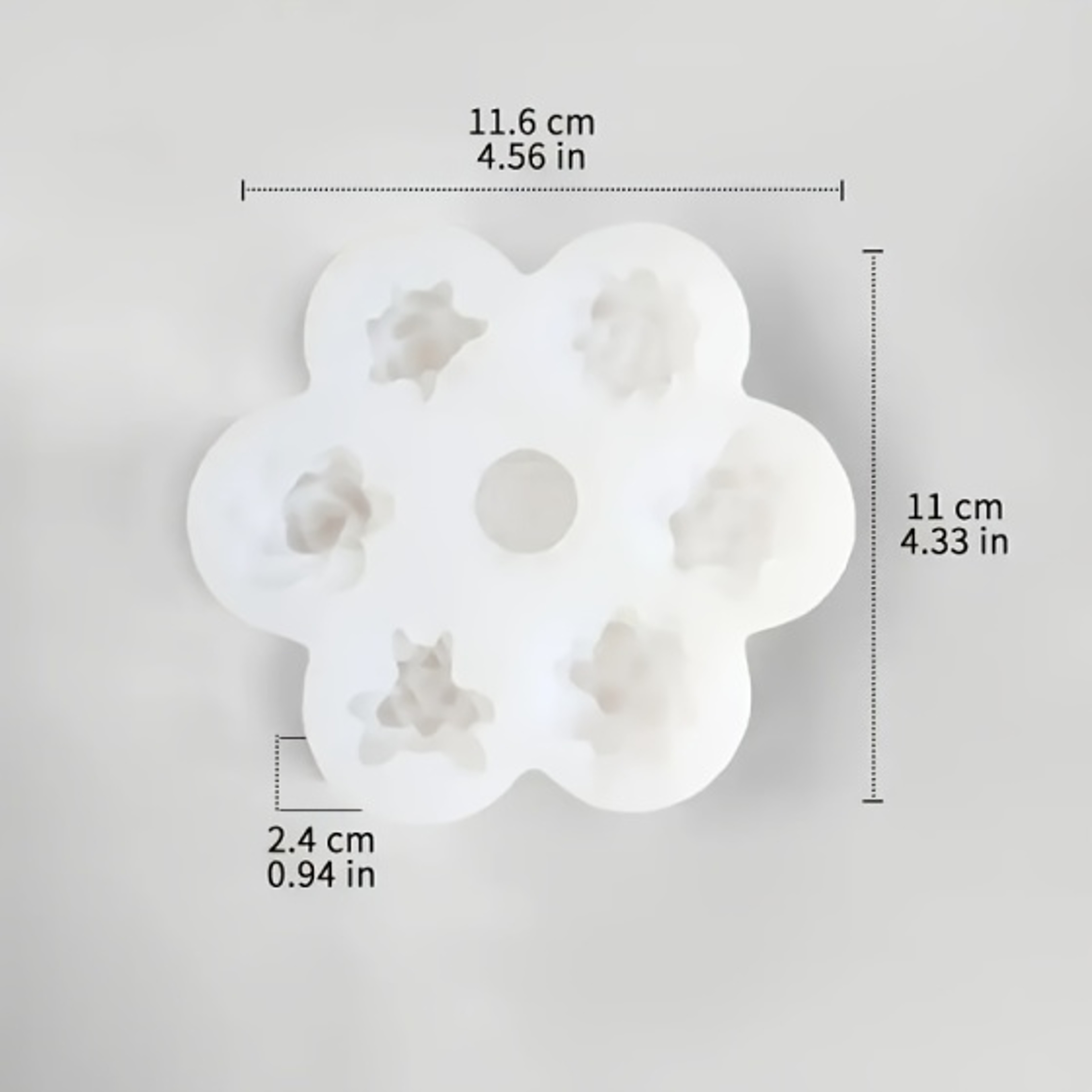 Rose Peony Silicone Mold for Candle Making & DIY Crafts –  Flower Fragrance Styles Home Decor Tool – view 5