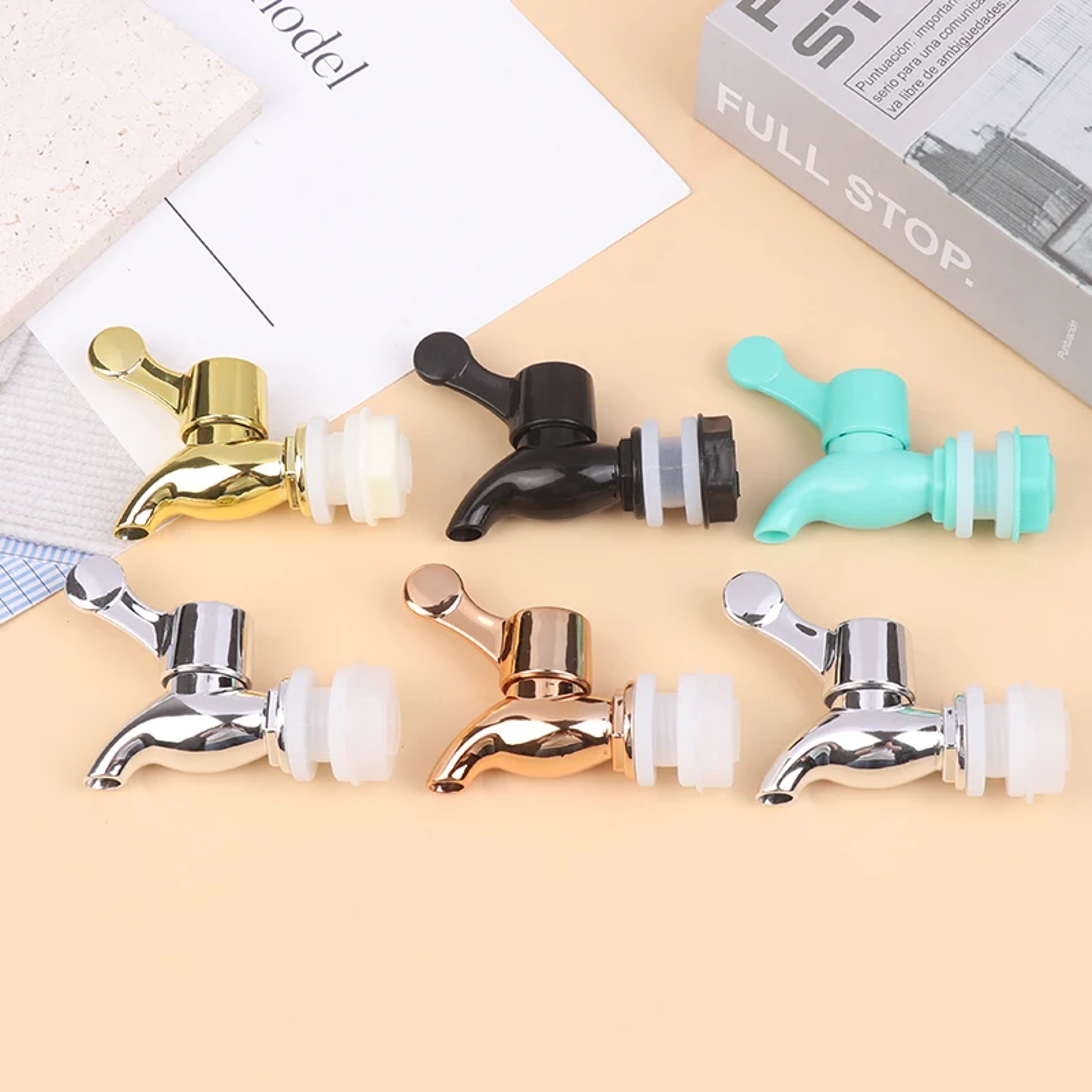 Leak-Proof Food Grade Water Faucet Valve - Reusable, Easy Install for Glass Bottles, Jars, and Water Tanks, Size – view 3