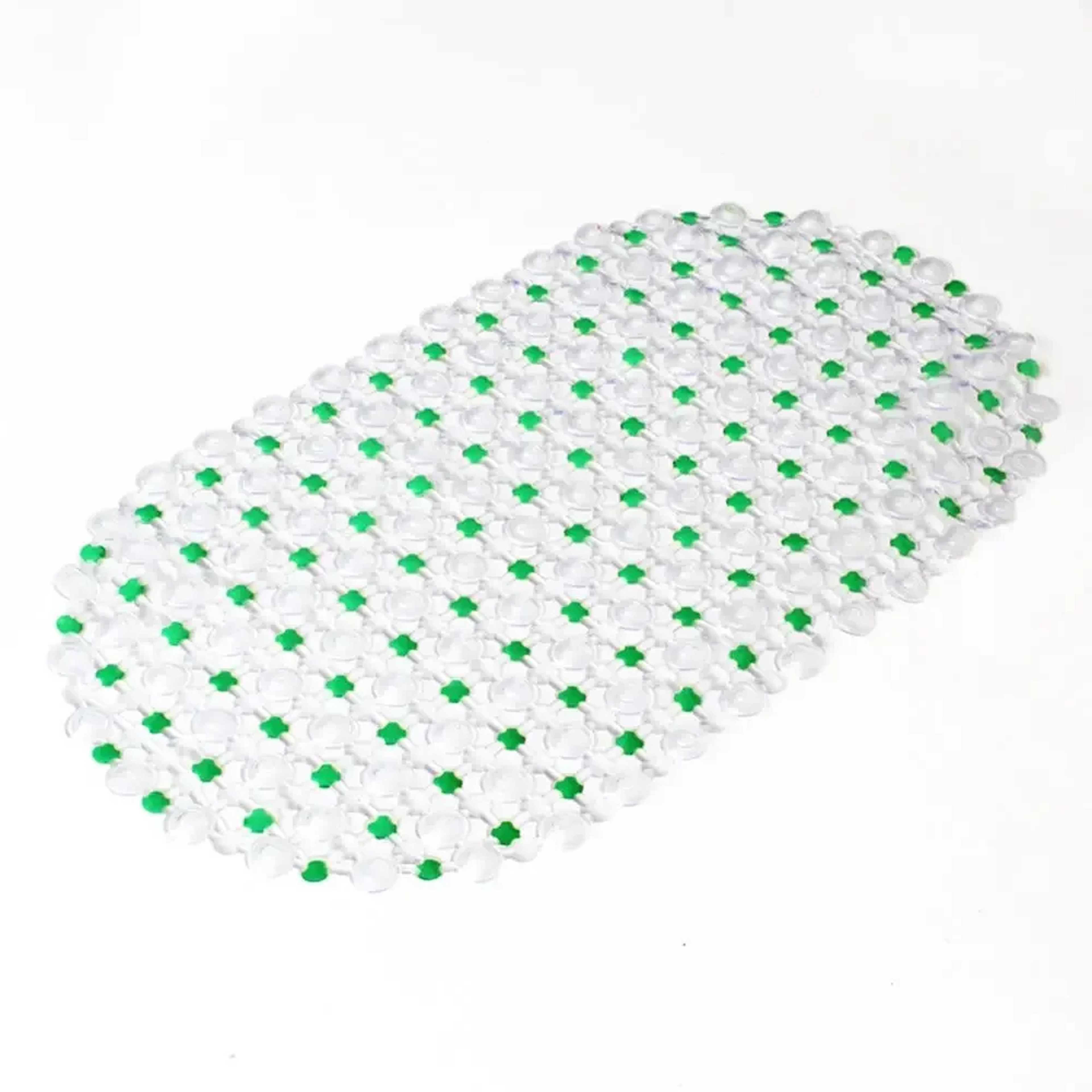 Soft PVC NonSlip Bath Mat With Suction Cups  AntiSkid Massage Shower Mat For Bathroom Safety 10
