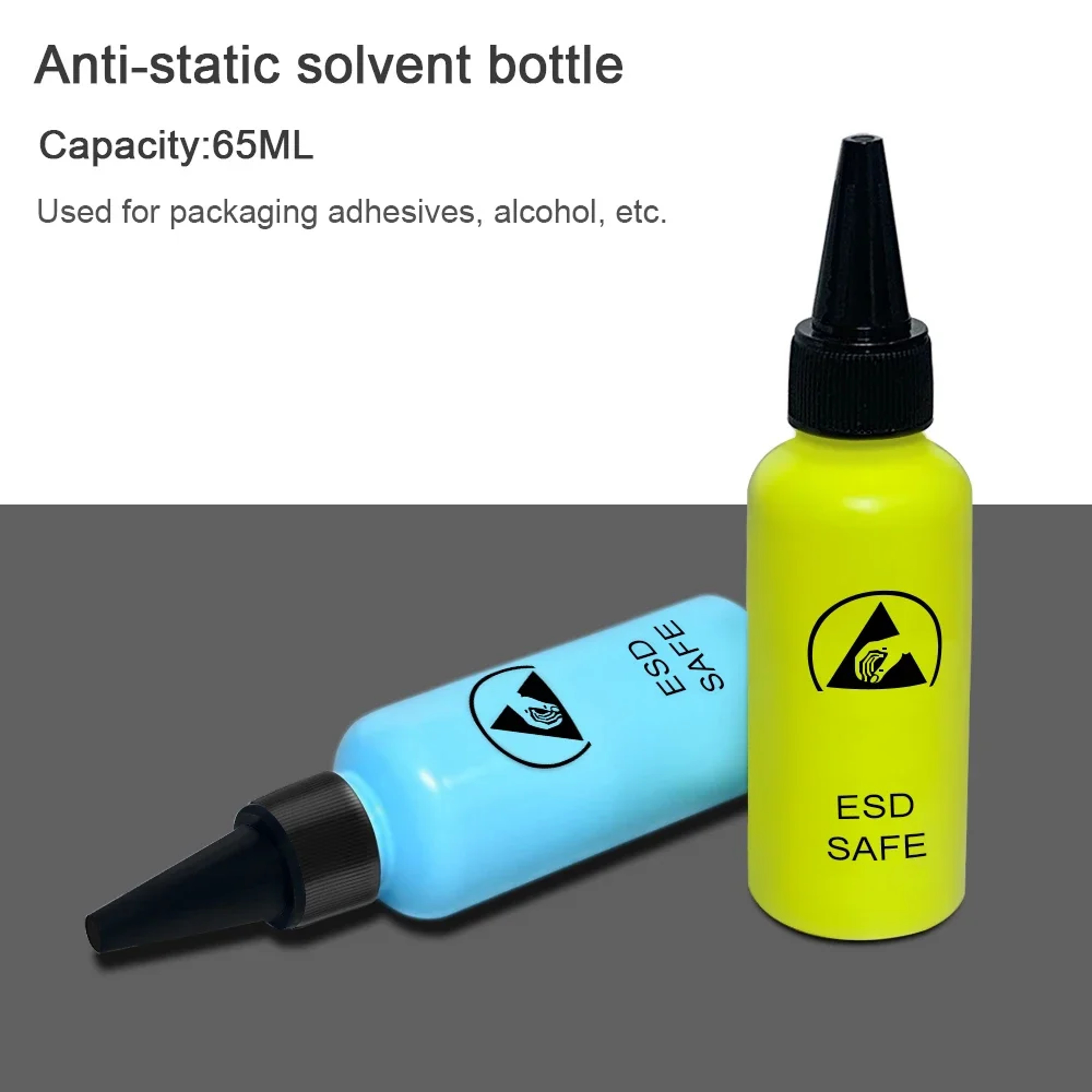 LeakProof Alcohol Dispensing Bottle With Needle For Mobile Phone Repair  AntiStatic Rosin Washing P 1