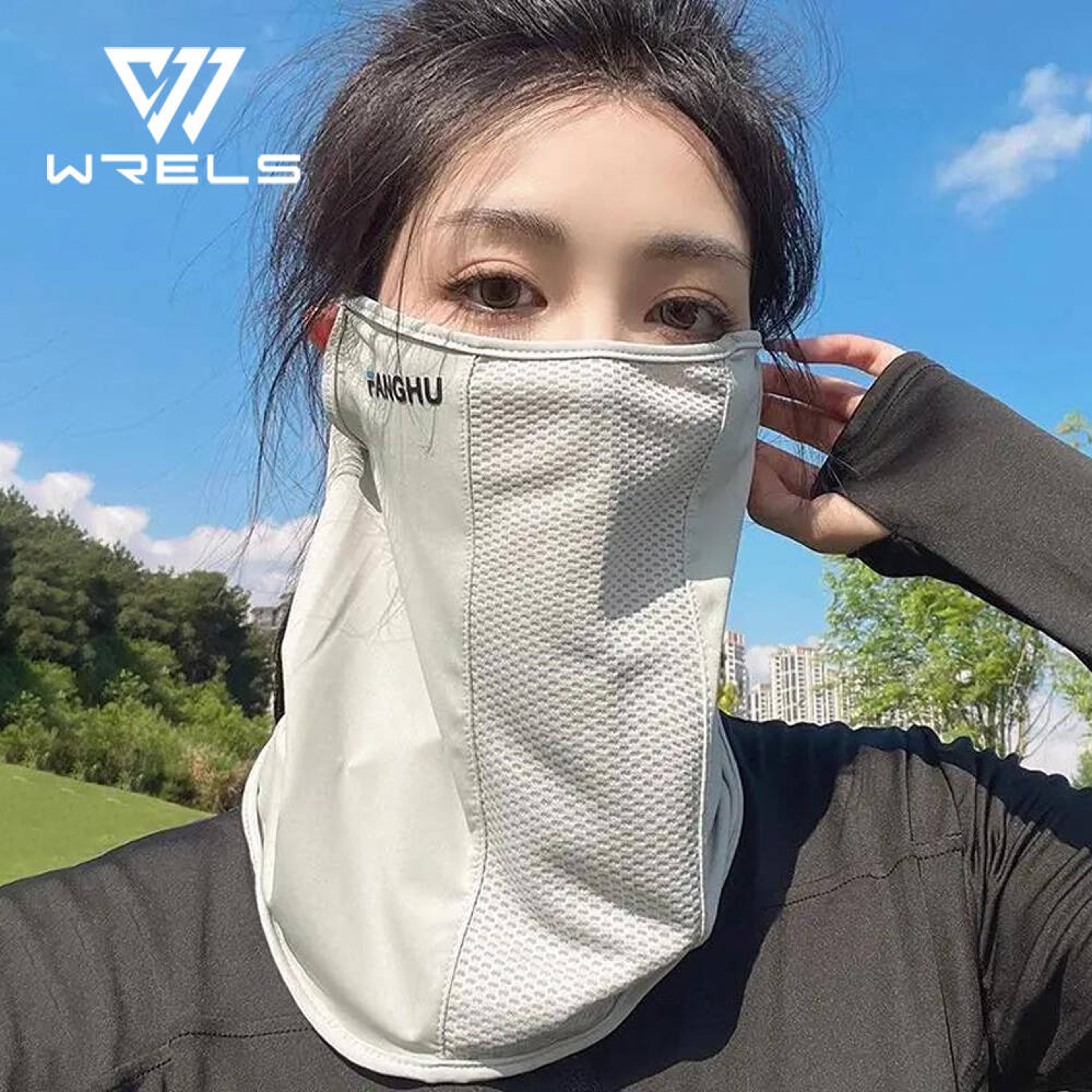 Breathable Sun Protection Mask – Lightweight Anti-UV Neck Gaiter for Outdoor Sports – view 1