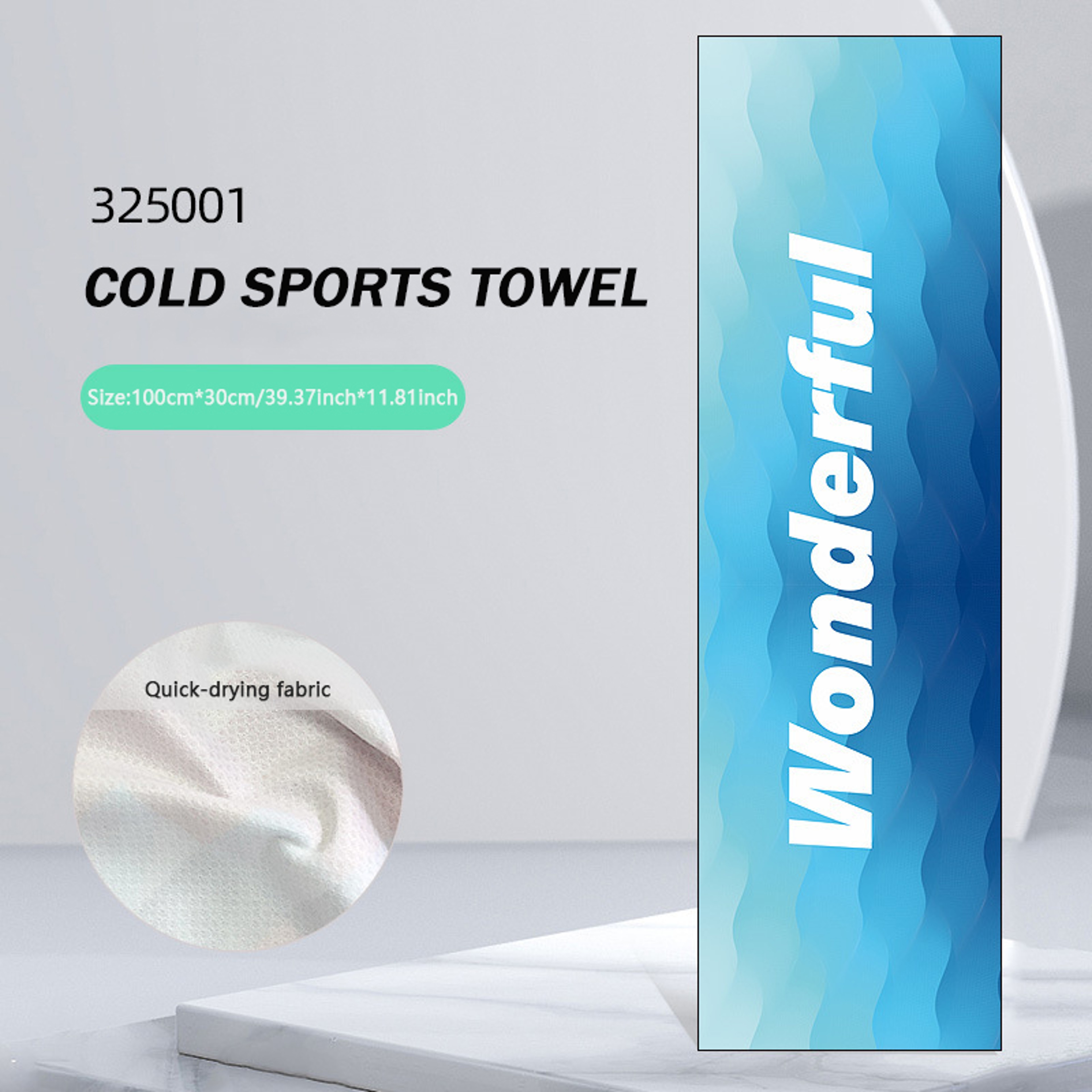 Quick-Drying Microfiber Towel for Sports, Gym & Yoga – Soft, Sweat-Absorbent, Cold-Feeling – view 7