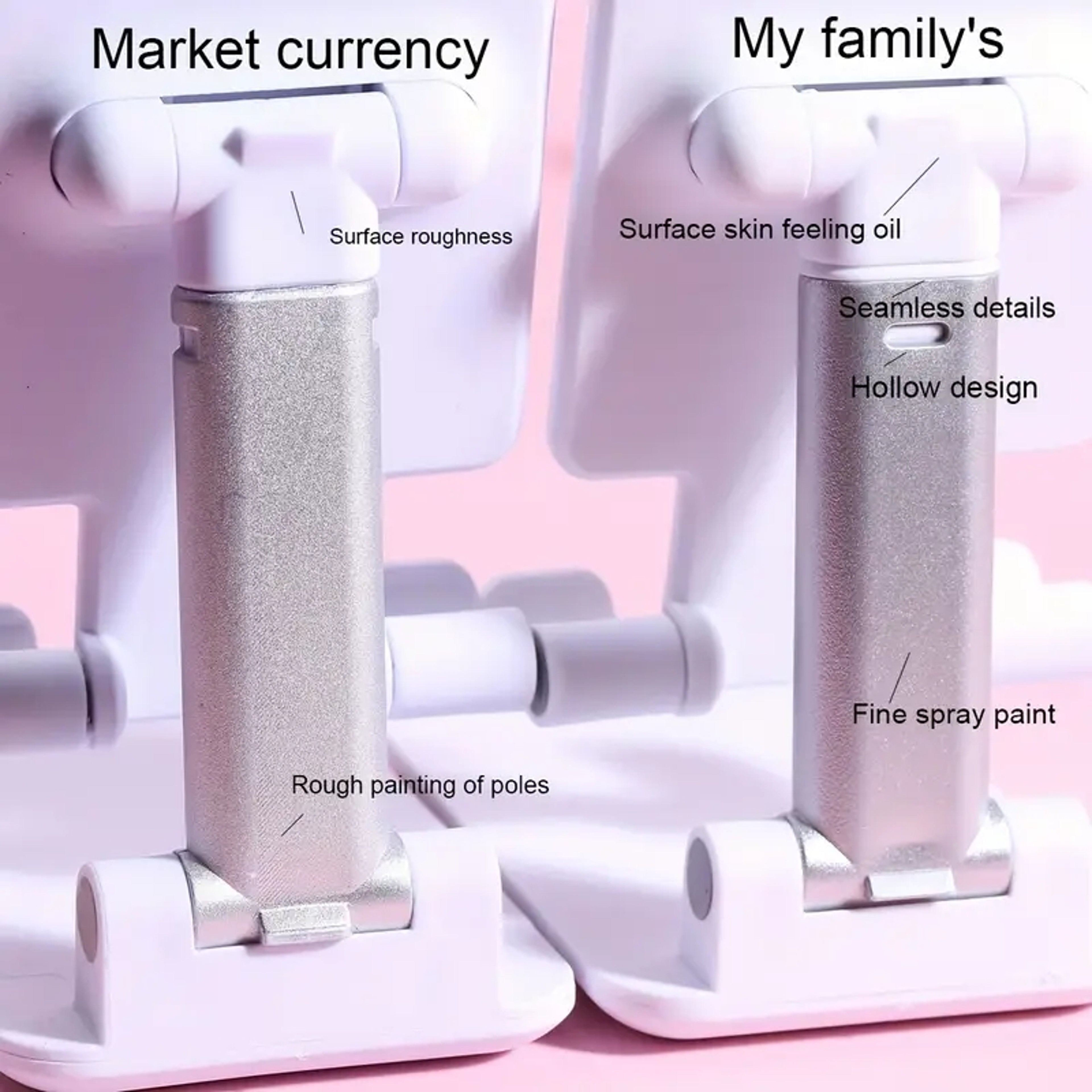 Adjustable Desk Mobile Phone Stand for iPhone, iPad, Xiaomi, and More - Universal Tablet Holder – view 4